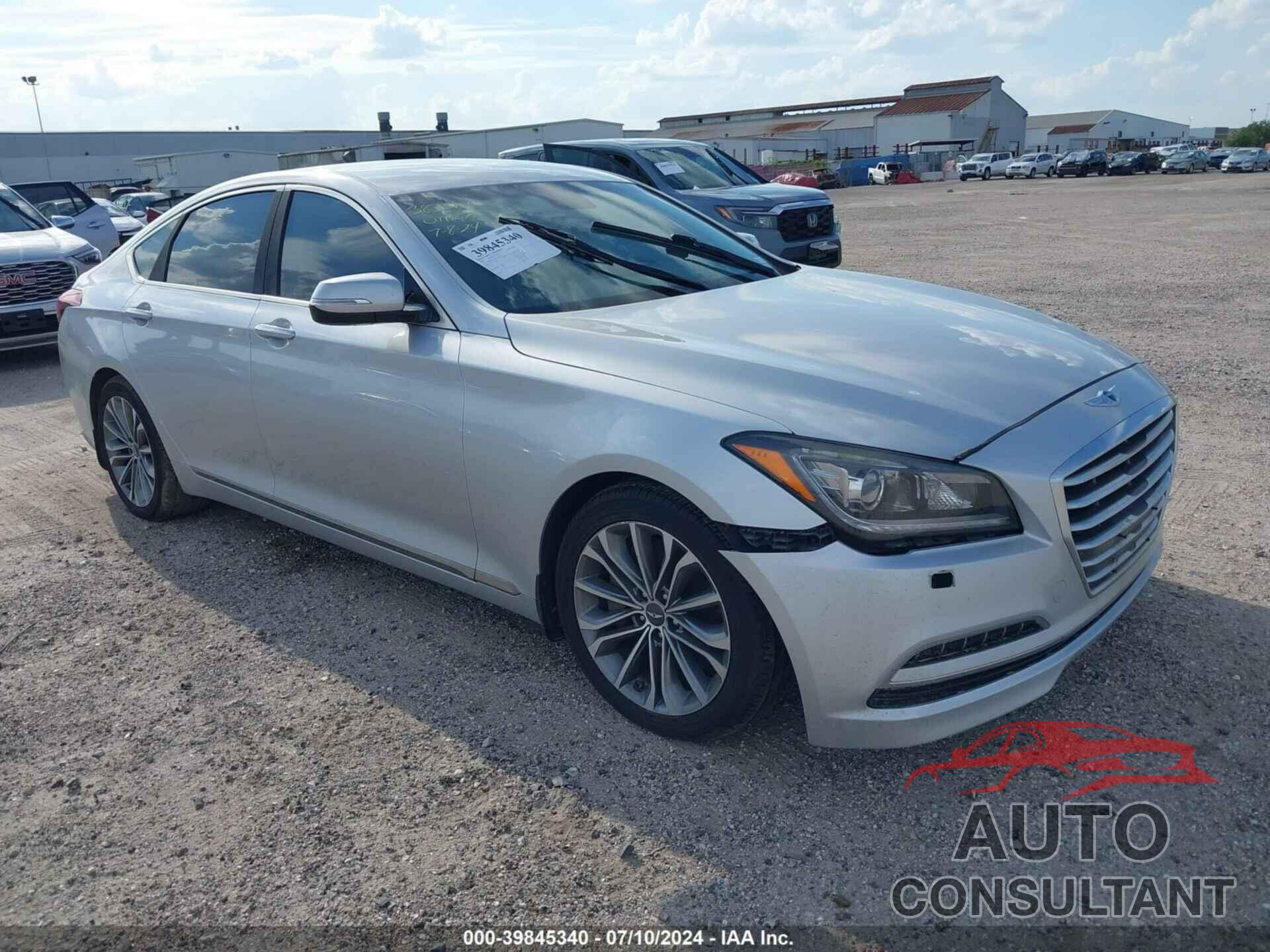 HYUNDAI GENESIS 2016 - KMHGN4JE9GU133551