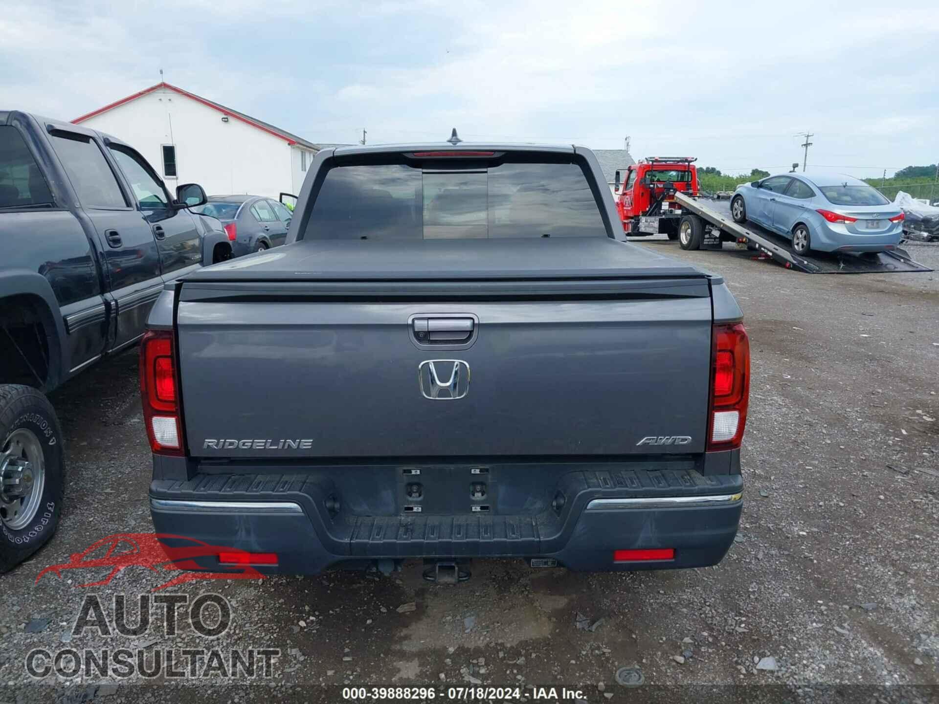 HONDA RIDGELINE 2019 - 5FPYK3F67KB013284