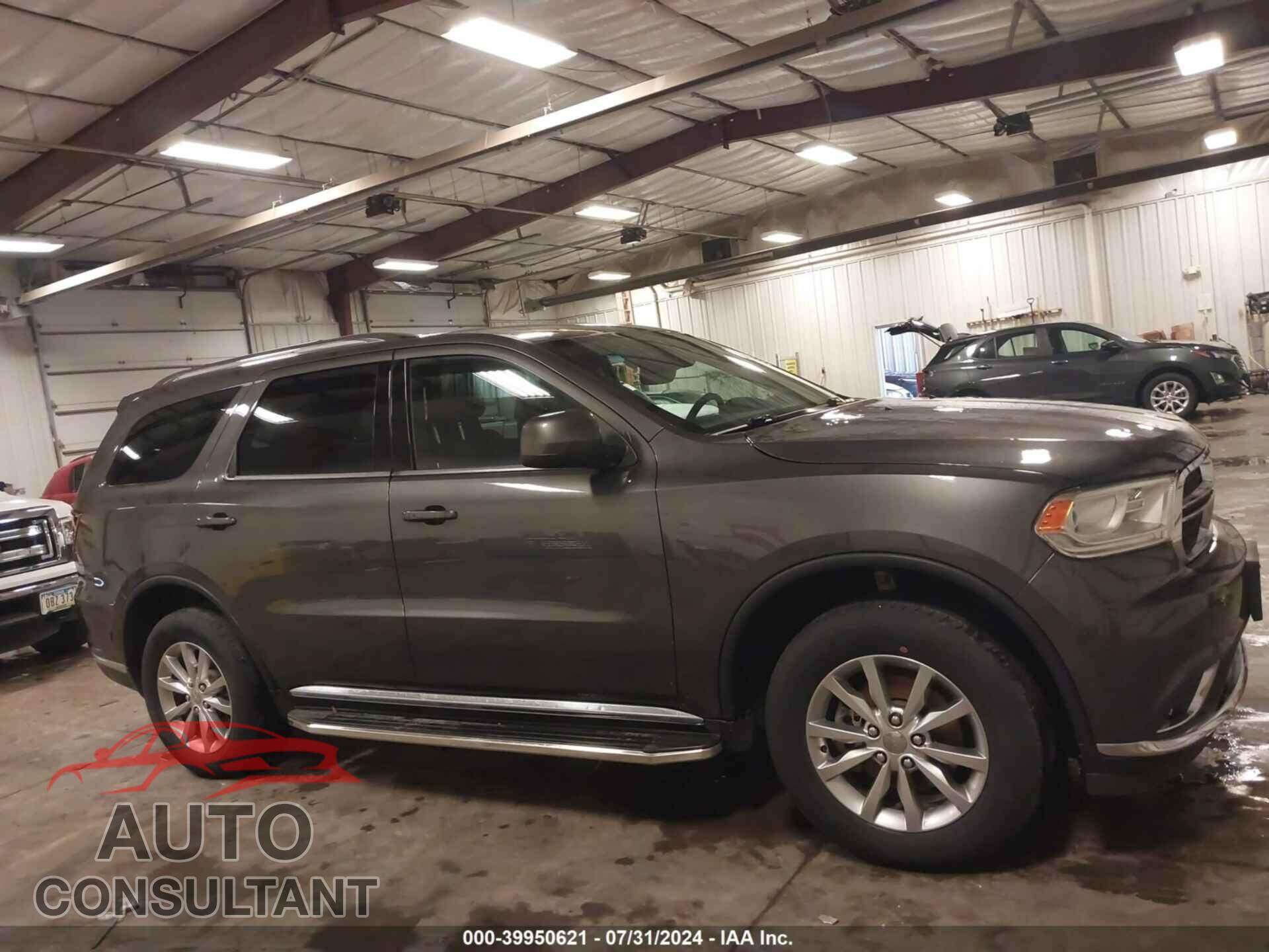 DODGE DURANGO 2017 - 1C4RDJAG2HC619478
