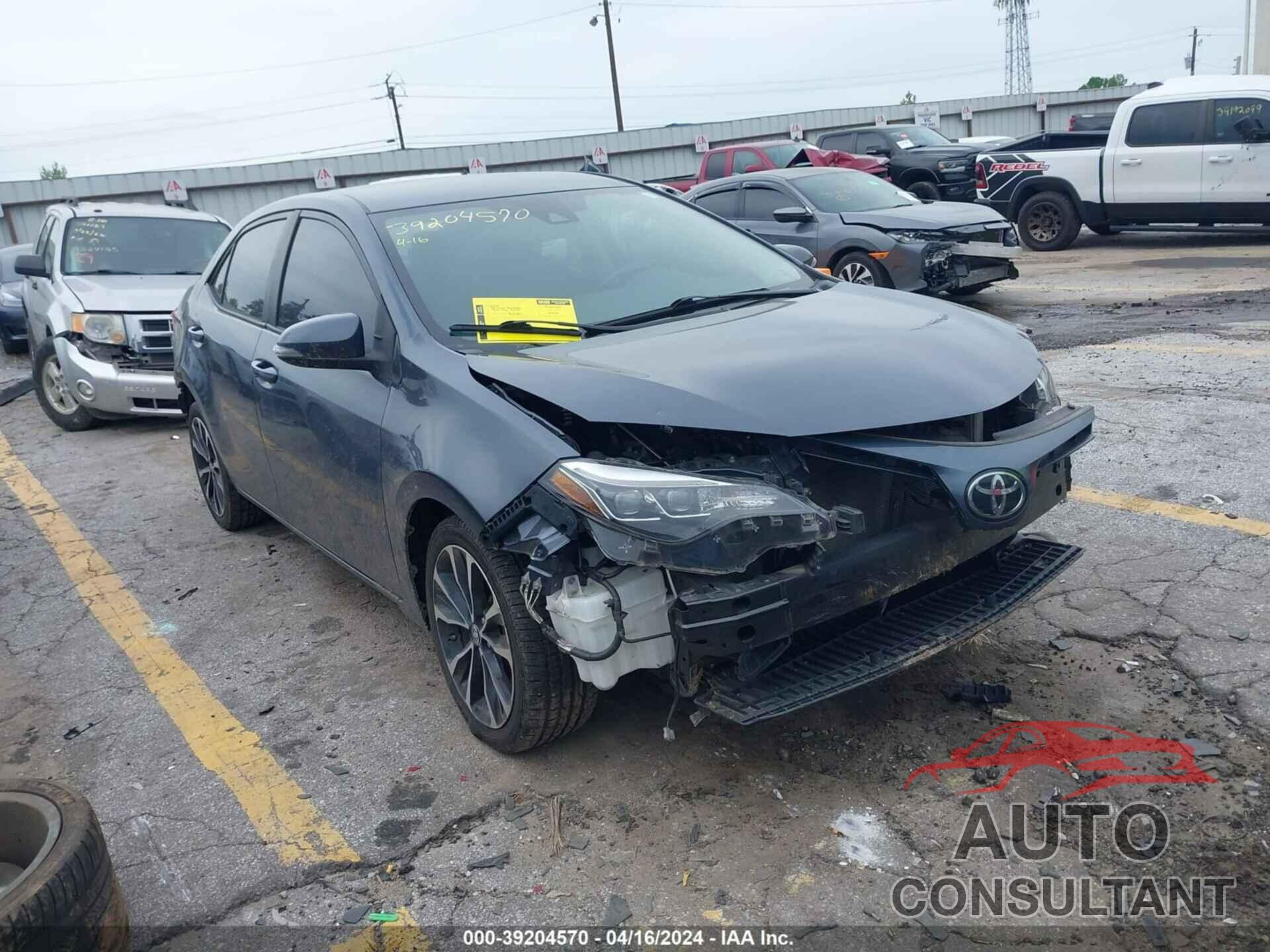 TOYOTA COROLLA 2019 - 5YFBURHE4KP919476