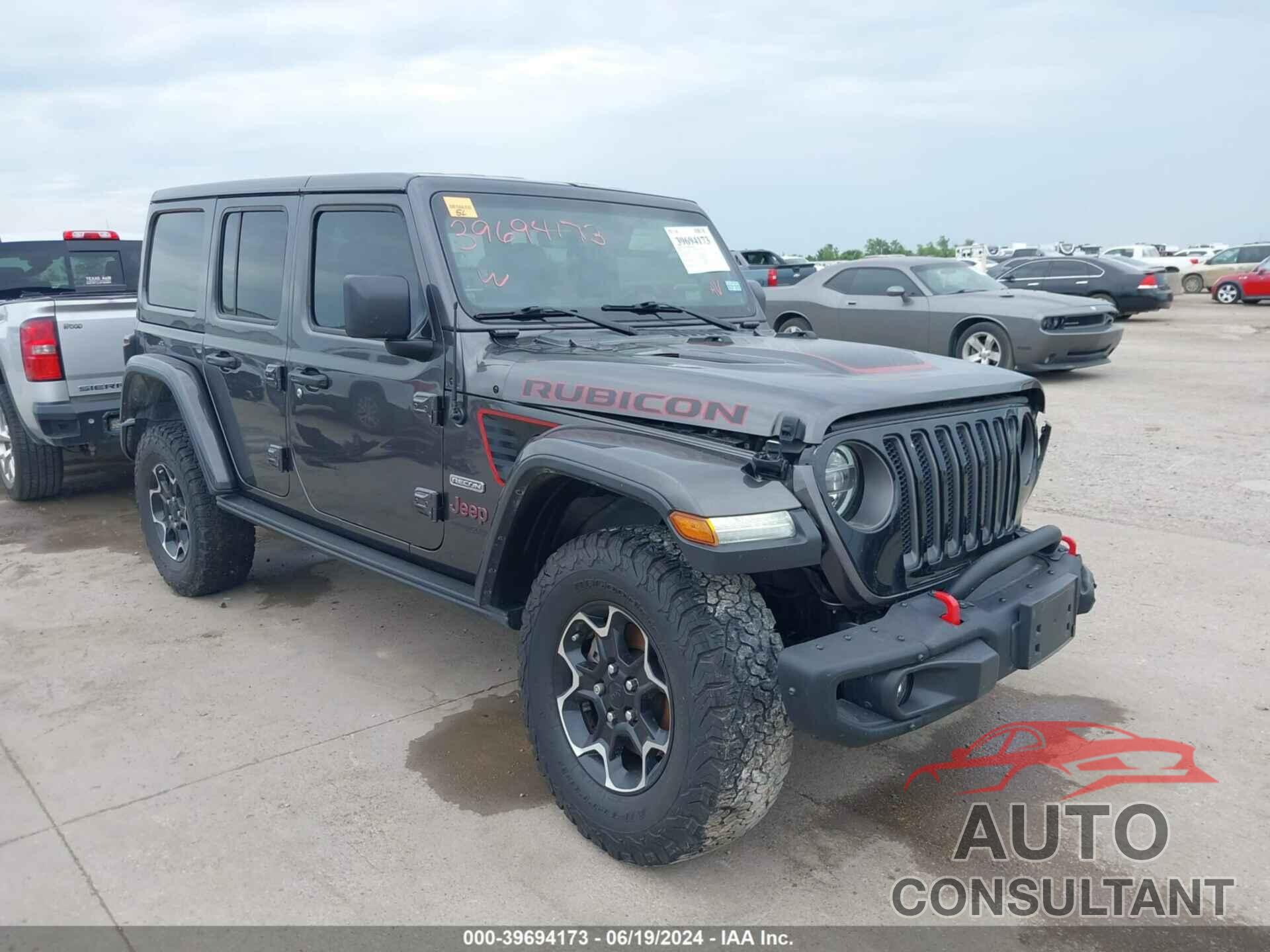 JEEP WRANGLER UNLIMITED 2020 - 1C4HJXFN3LW307417