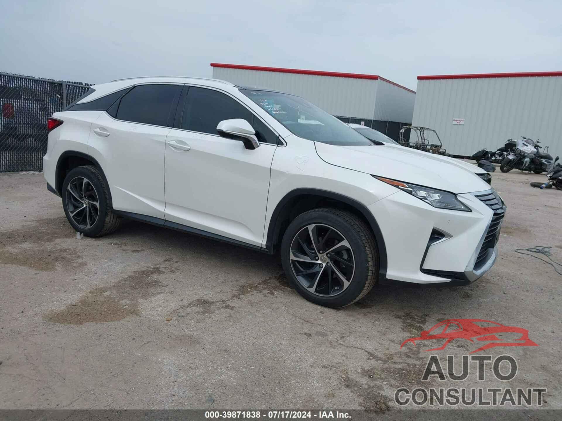 LEXUS RX 350 2017 - 2T2ZZMCA8HC035438