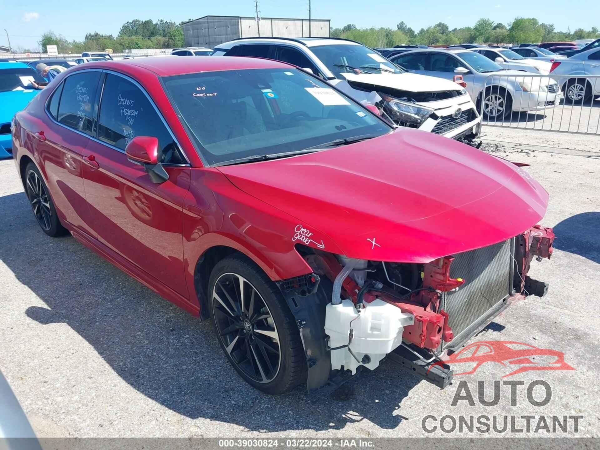 TOYOTA CAMRY 2020 - 4T1K61AK5LU338886