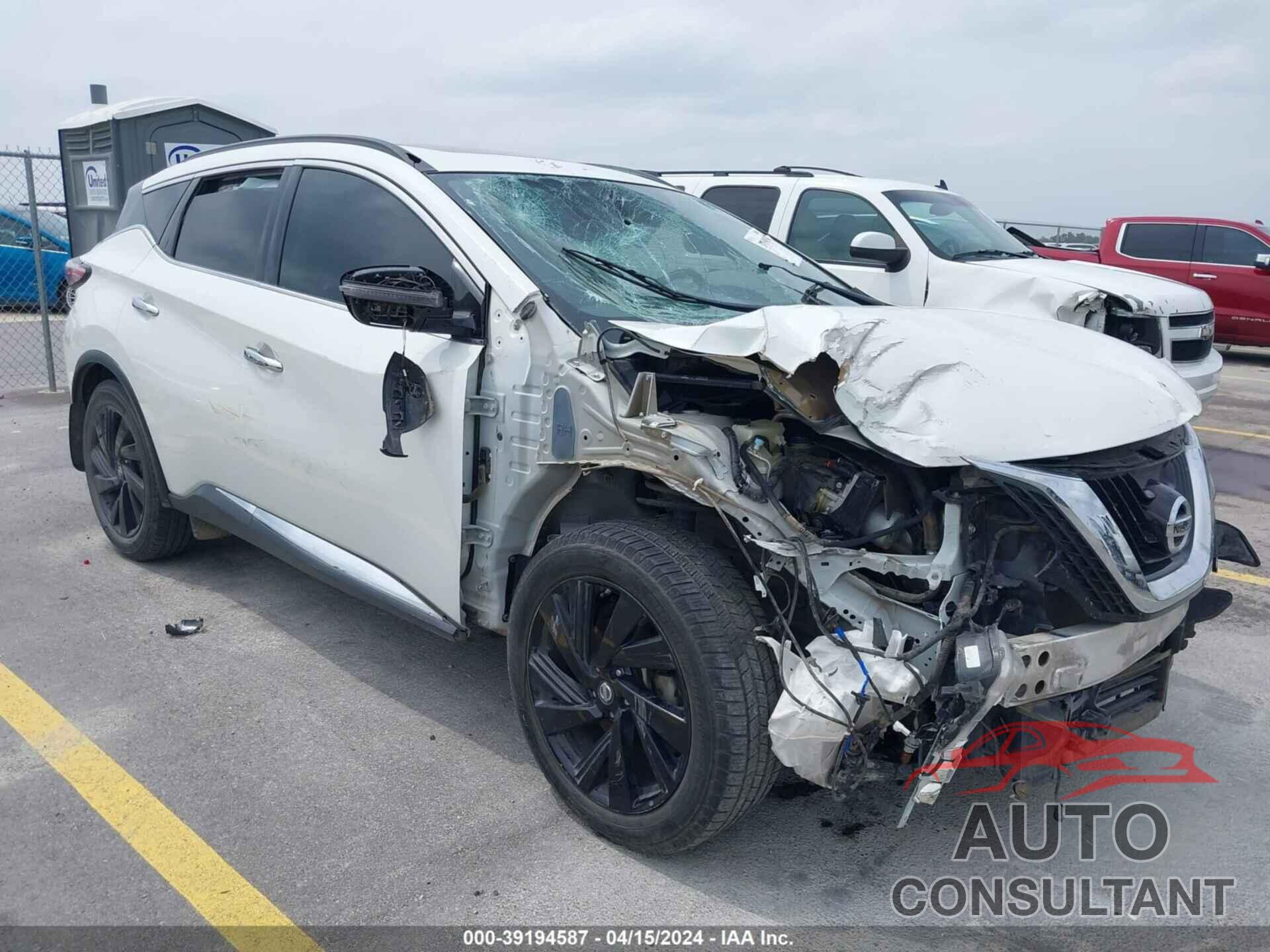 NISSAN MURANO 2017 - 5N1AZ2MG3HN151731