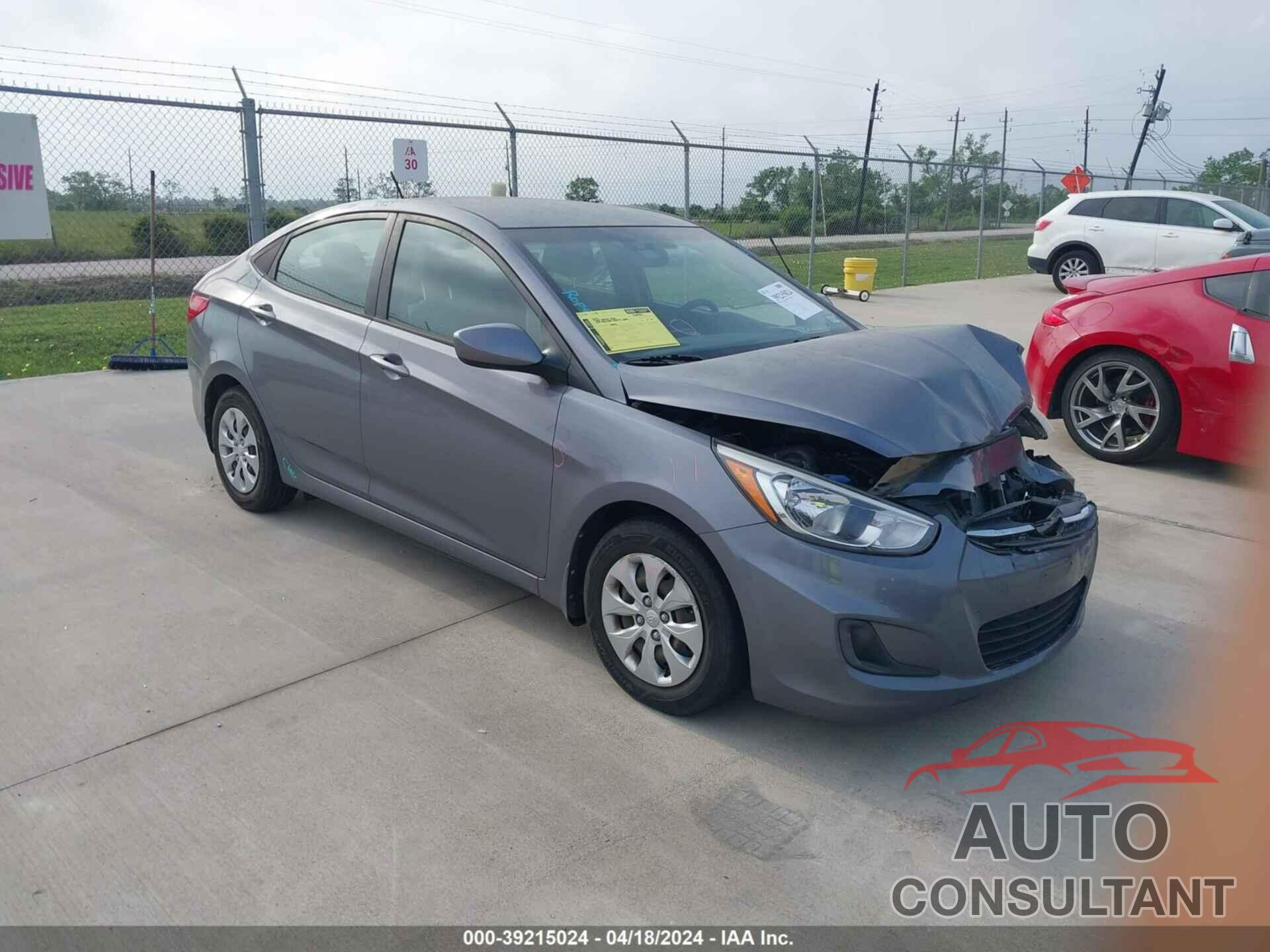 HYUNDAI ACCENT 2016 - KMHCT4AE8GU143654