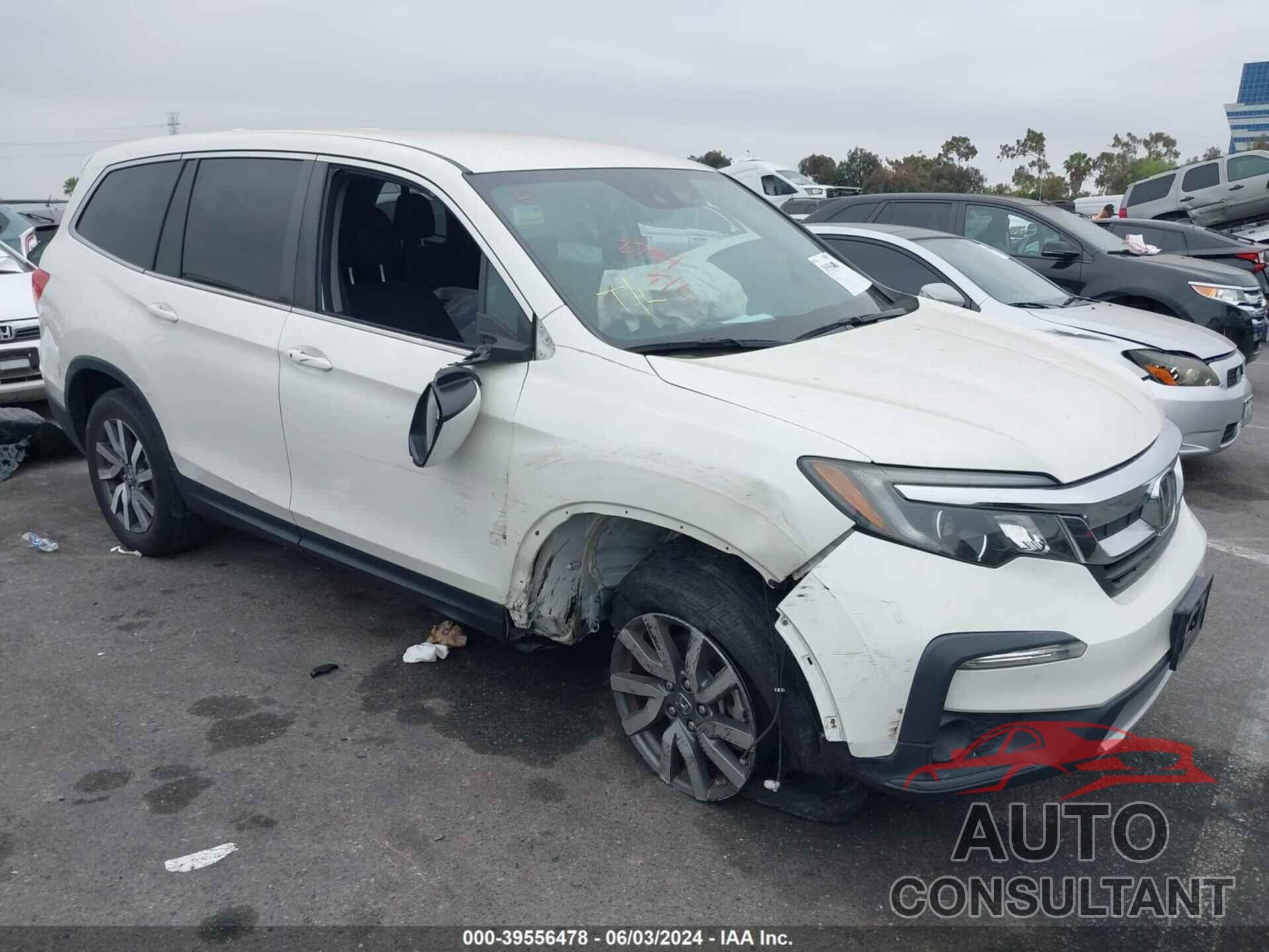 HONDA PILOT 2019 - 5FNYF6H34KB068535