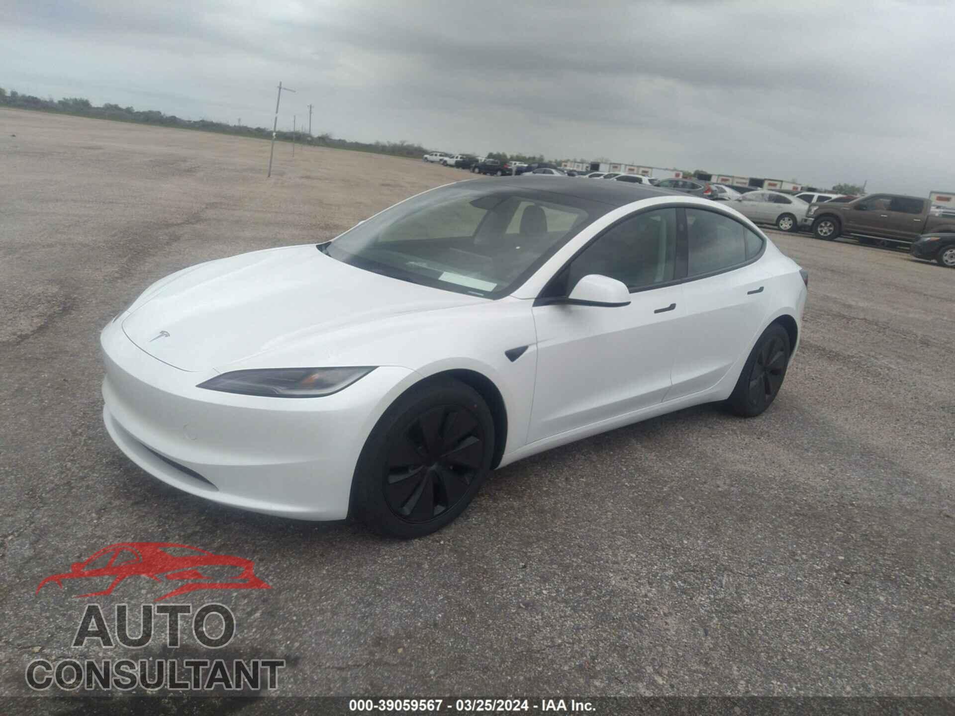 TESLA MODEL 3 2024 - 5YJ3E1EA9RF722605