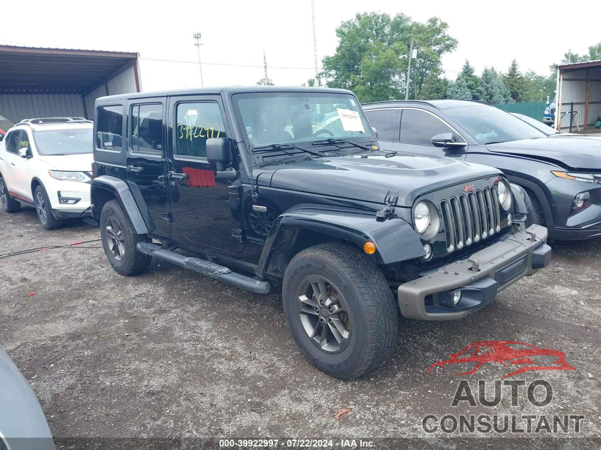 JEEP WRANGLER UNLIMITED 2016 - 1C4BJWEG5GL244962