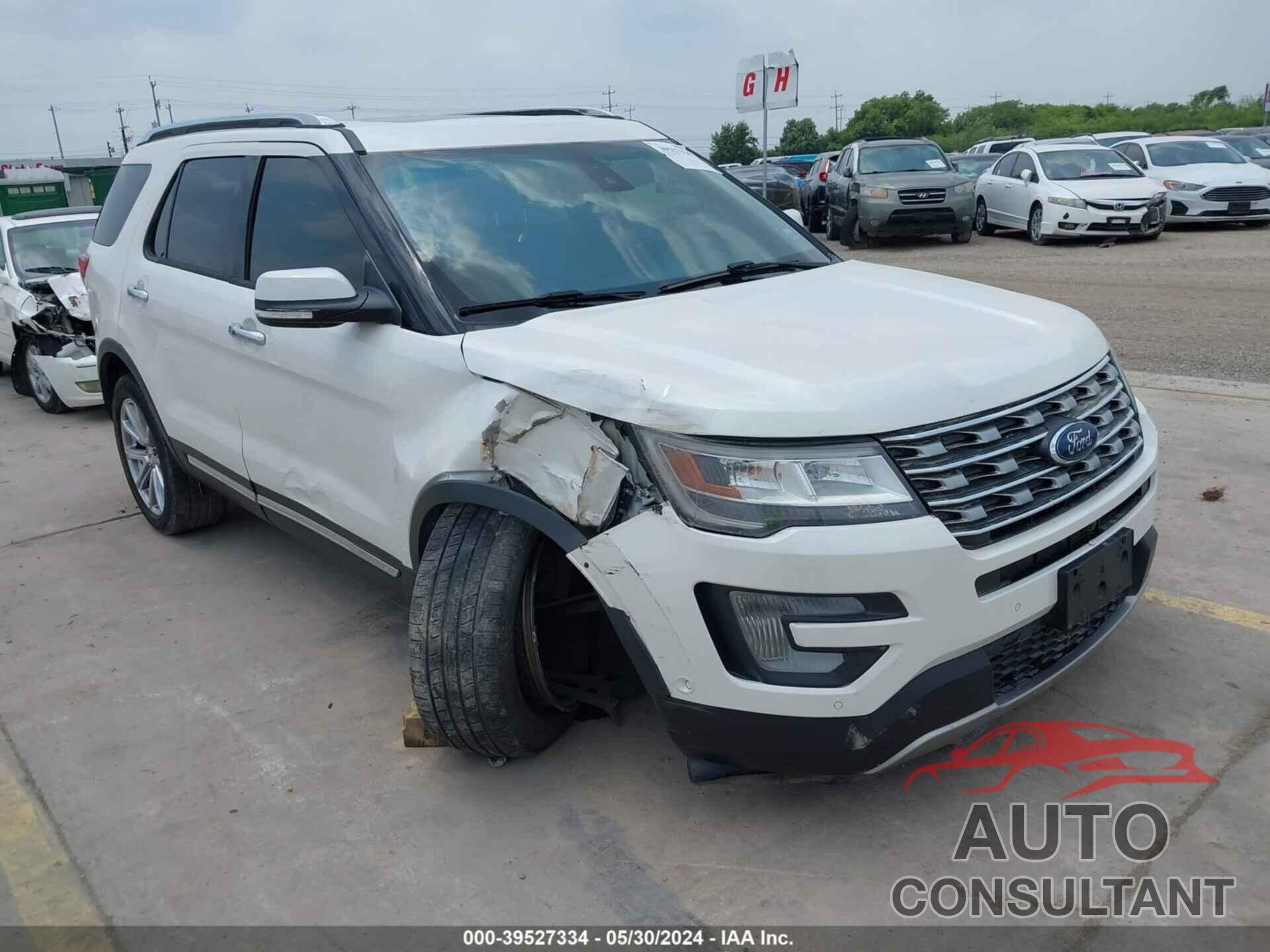 FORD EXPLORER 2017 - 1FM5K7F84HGA03035