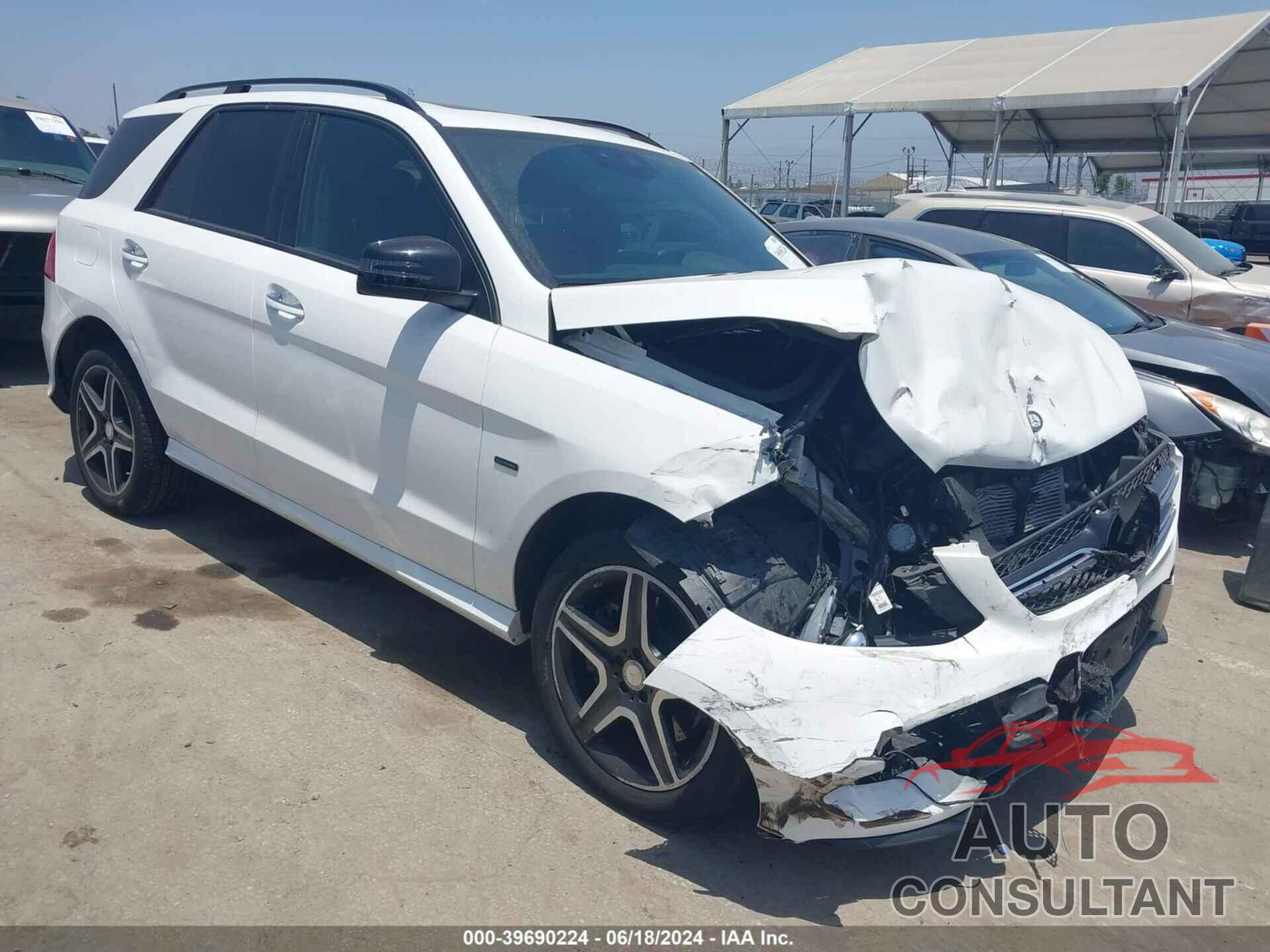MERCEDES-BENZ GLE 550E 2016 - 4JGDA6DB5GA764360