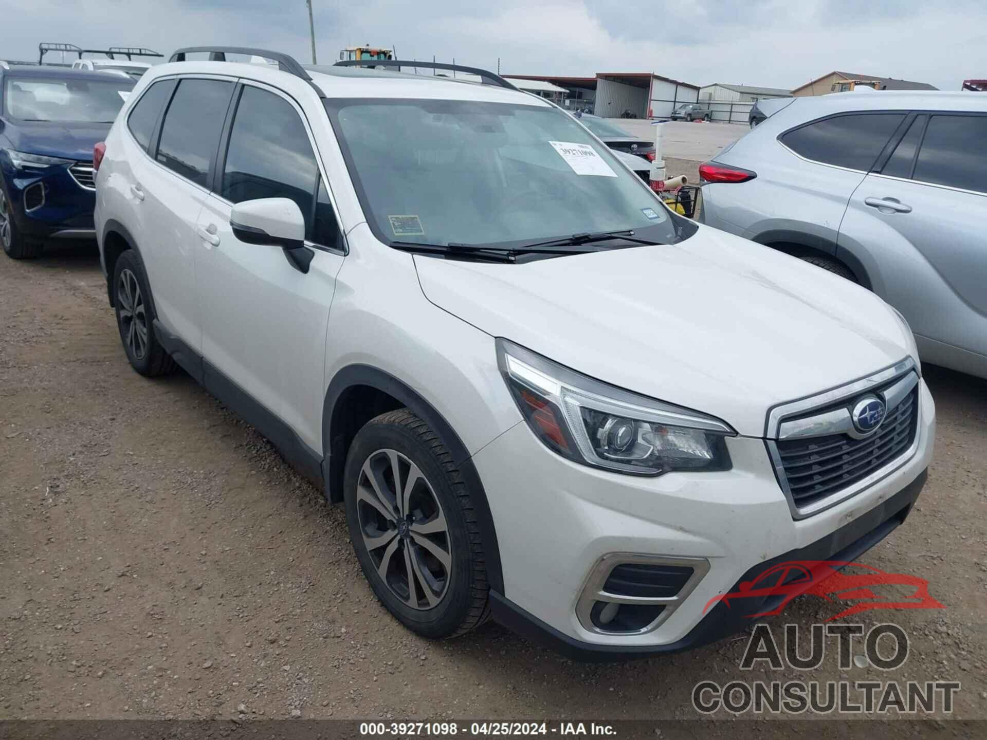 SUBARU FORESTER 2019 - JF2SKAUC0KH539303