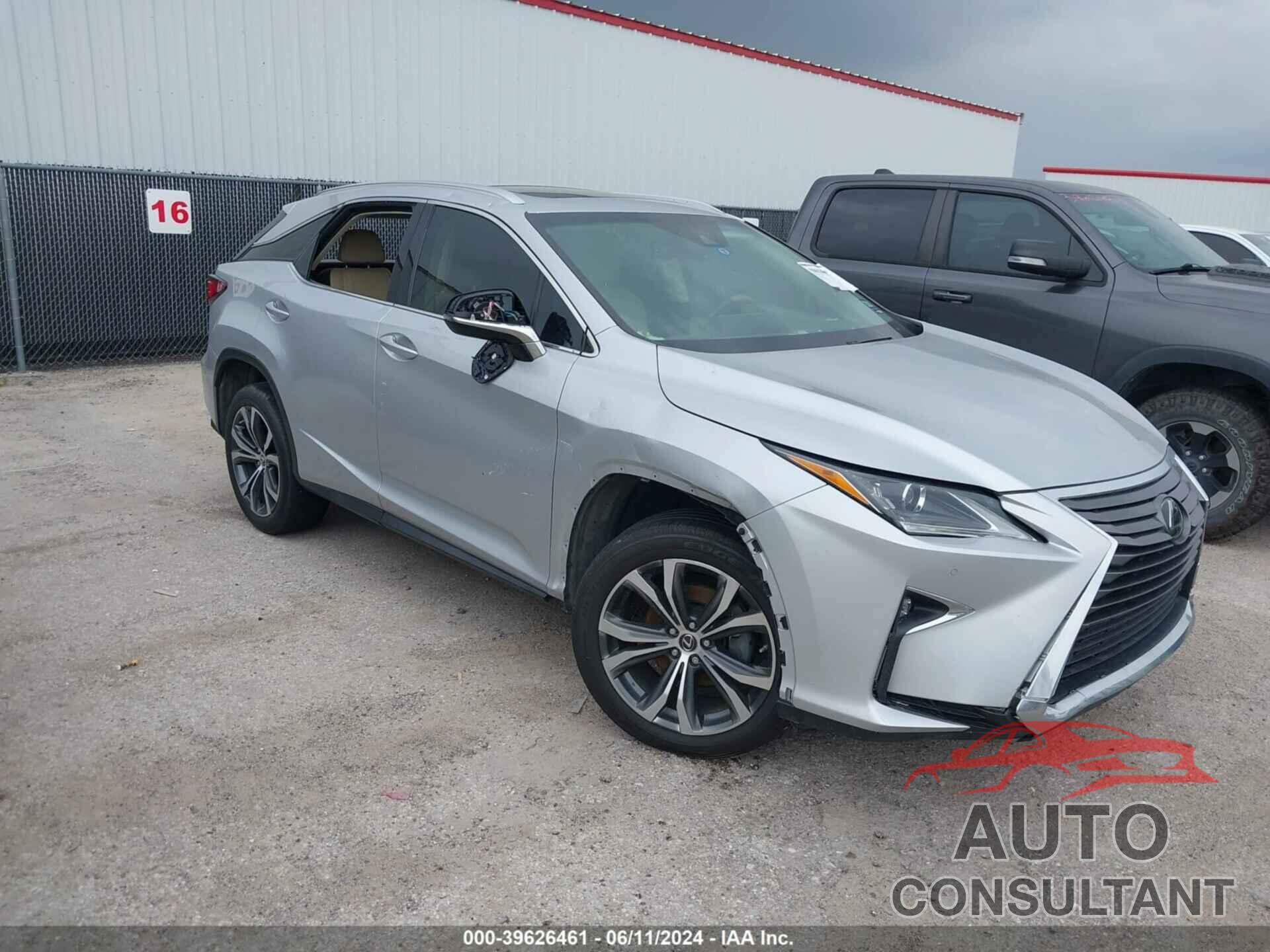 LEXUS RX 350 2018 - 2T2ZZMCA7JC113388