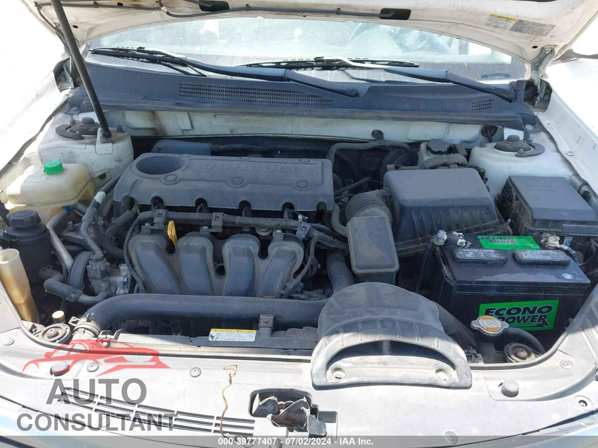 KIA OPTIMA 2010 - KNAGG4A80A5401572