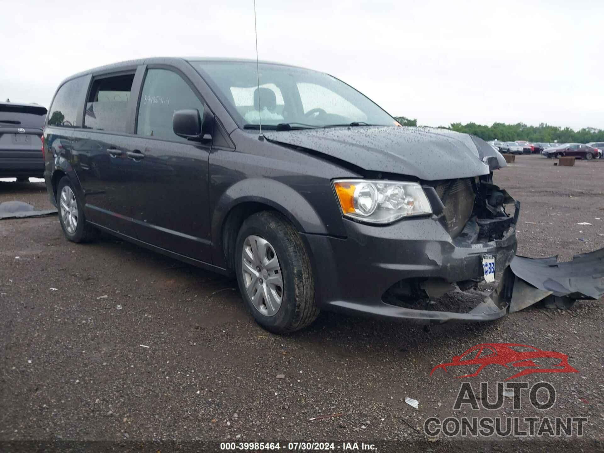 DODGE GRAND CARAVAN 2018 - 2C4RDGBG2JR176201