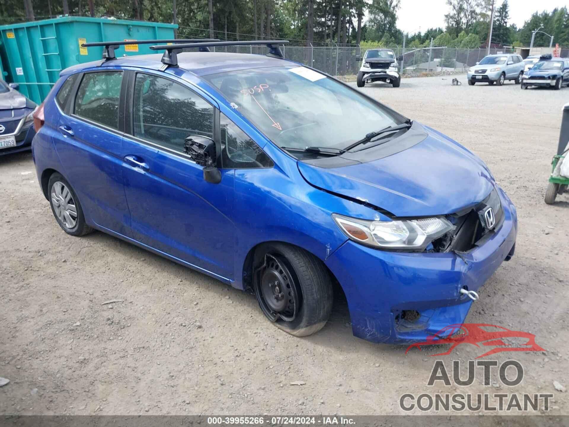 HONDA FIT 2017 - JHMGK5H57HS015759