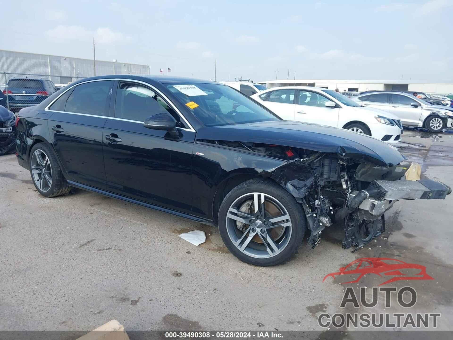 AUDI A4 2017 - WAUENAF41HN025833