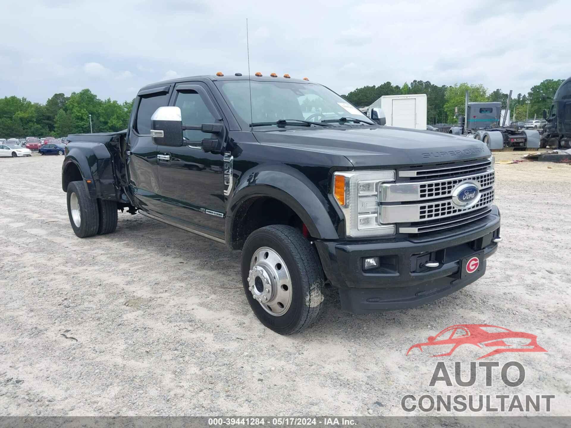 FORD F450 2017 - 1FT8W4DTXHEB63119