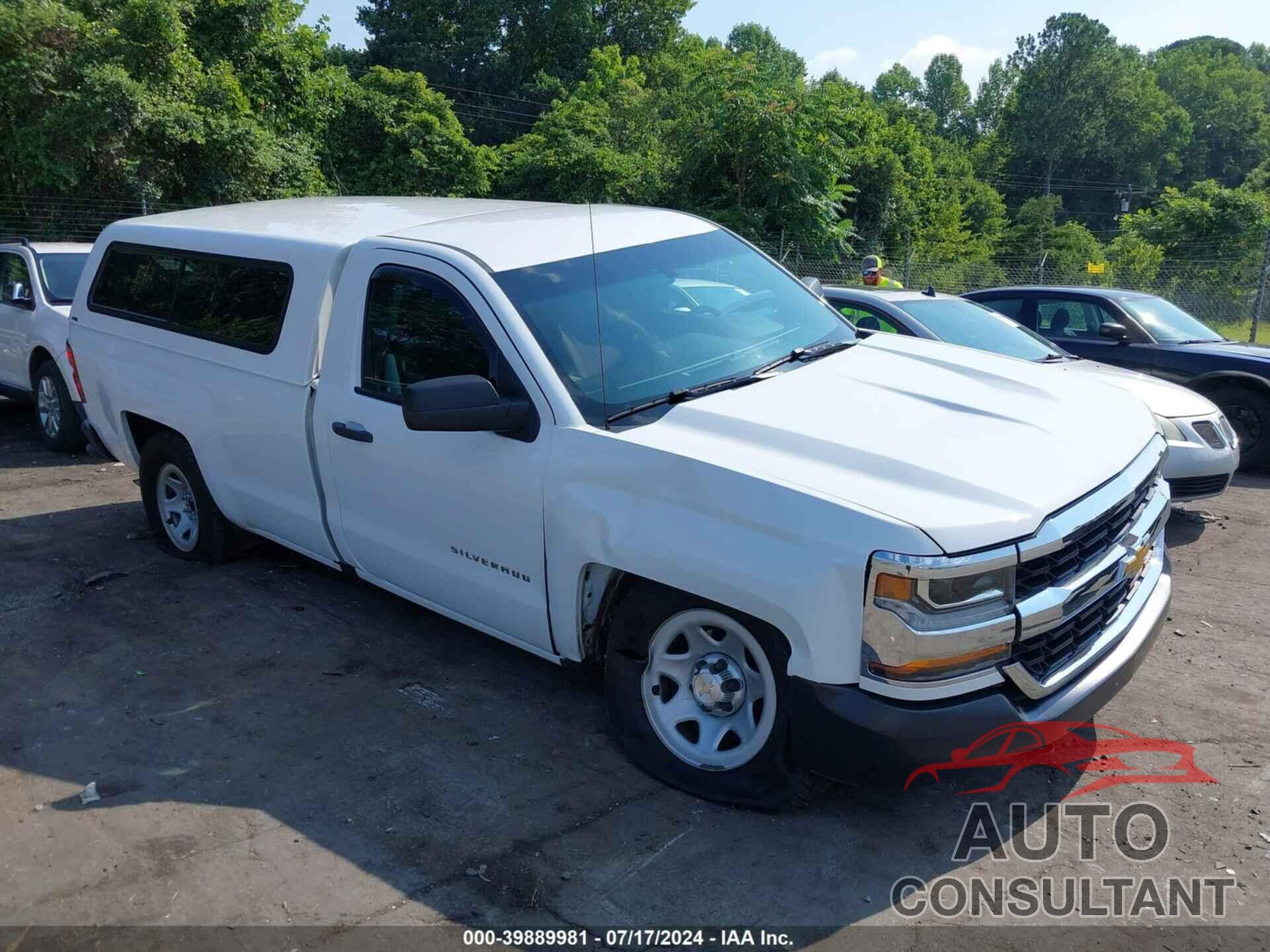 CHEVROLET SILVERADO 1500 2017 - 1GCNCNEH1HZ331637