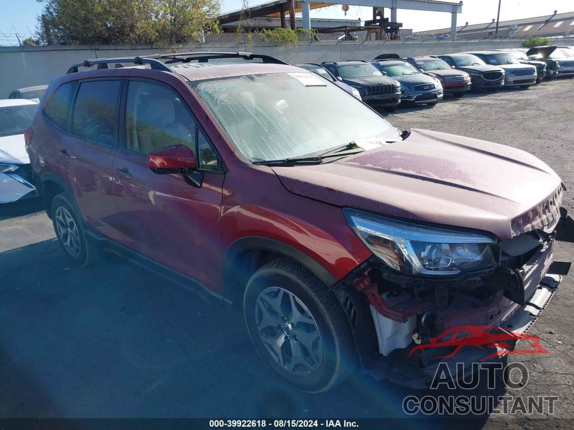 SUBARU FORESTER 2019 - JF2SKAGC0KH537689