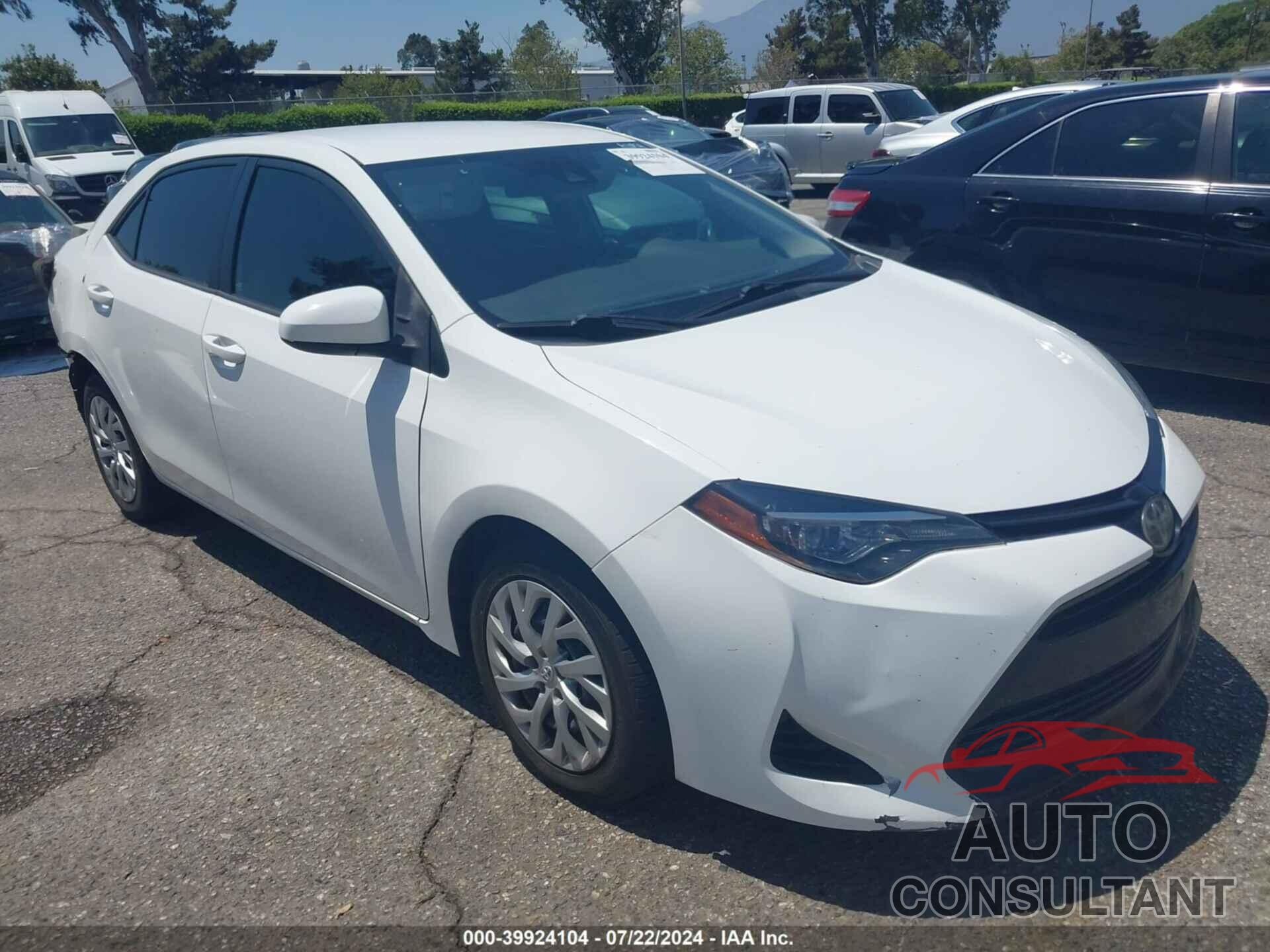 TOYOTA COROLLA 2017 - 2T1BURHE0HC926515