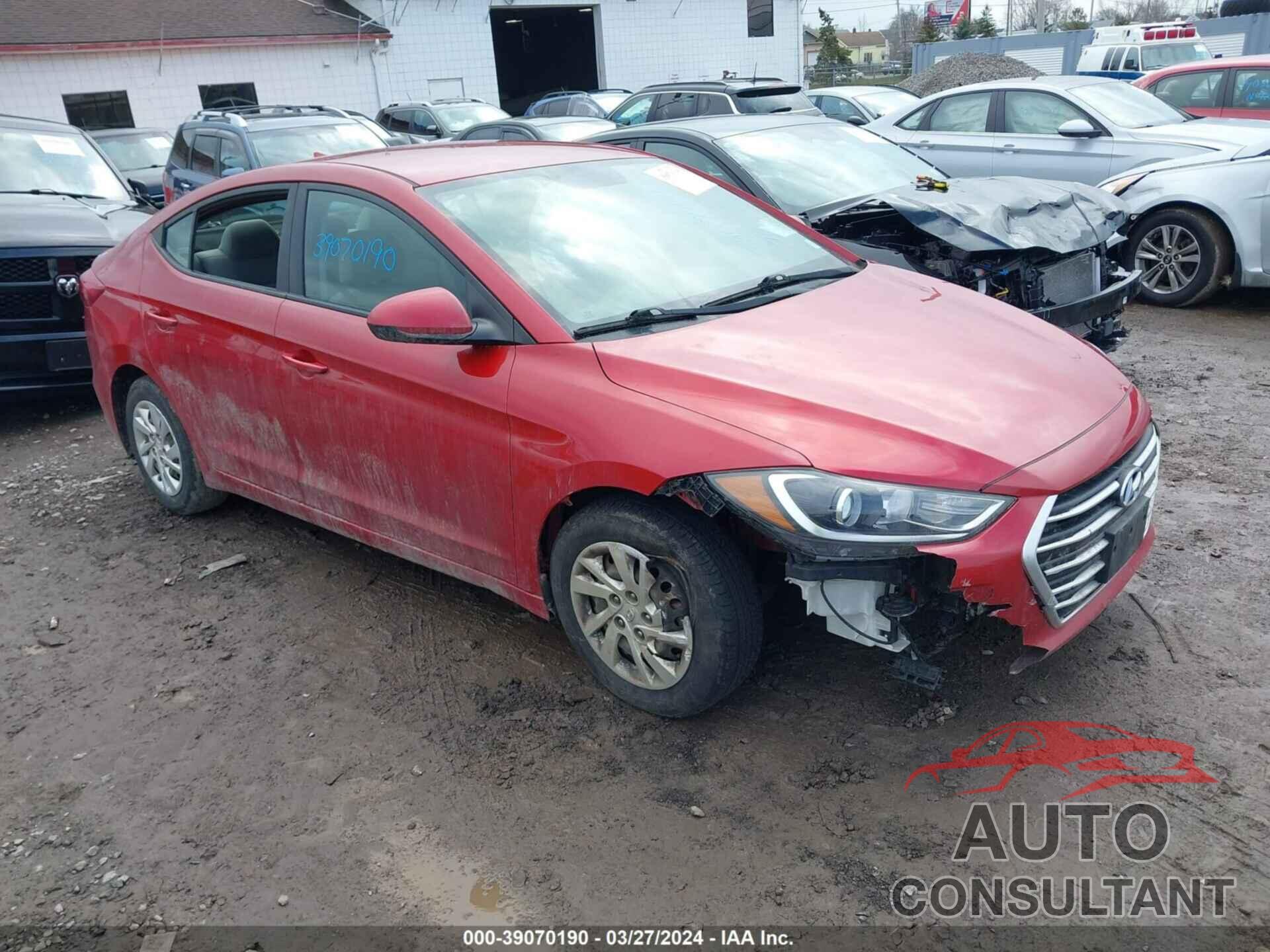 HYUNDAI ELANTRA 2017 - 5NPD74LF6HH206085