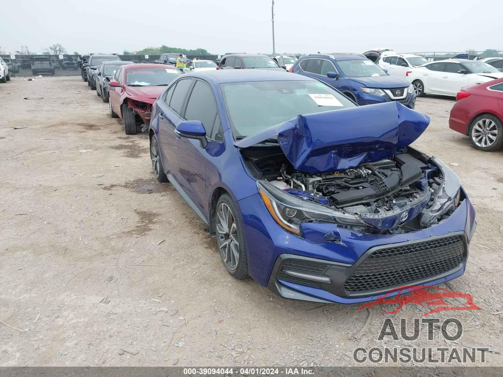 TOYOTA COROLLA 2021 - 5YFS4MCE1MP073613