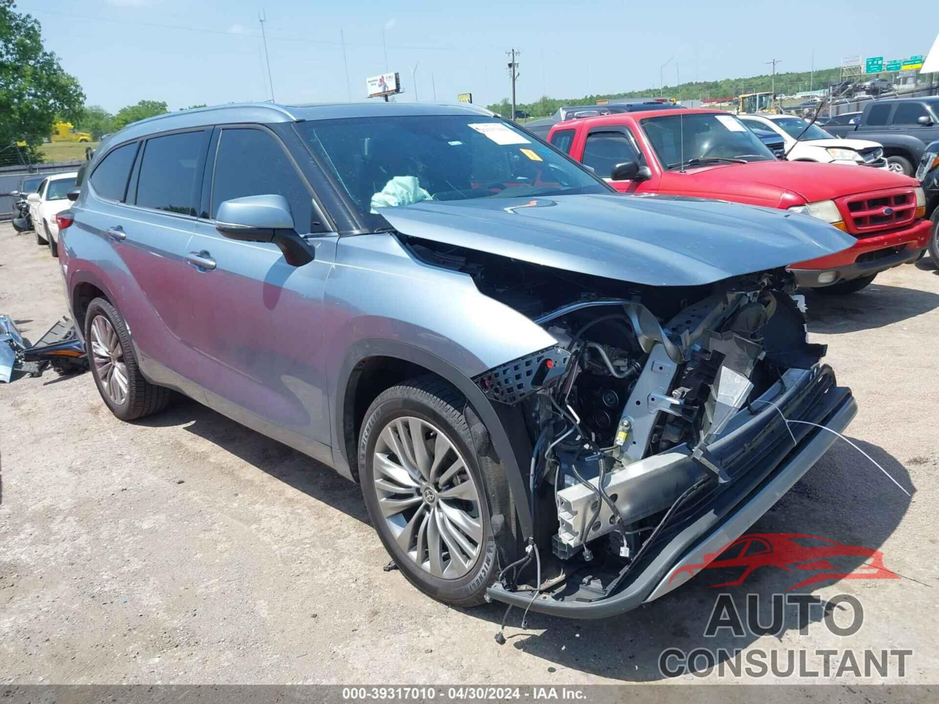 TOYOTA HIGHLANDER 2020 - 5TDFZRAH3LS005039