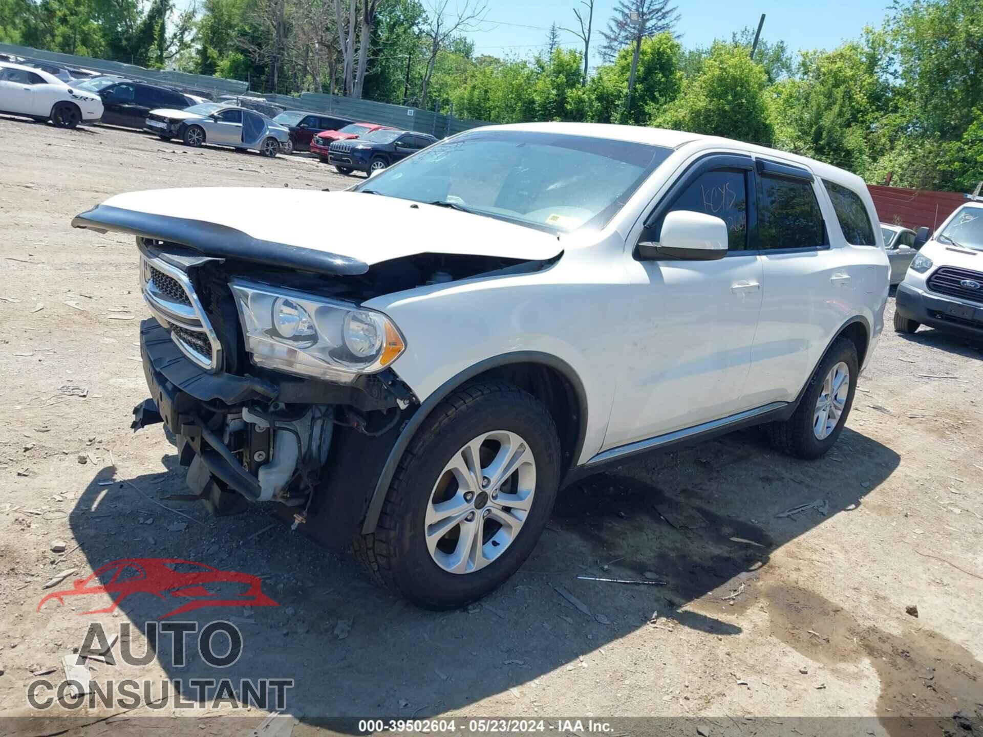 DODGE DURANGO 2012 - 1C4RDJAG1CC213071