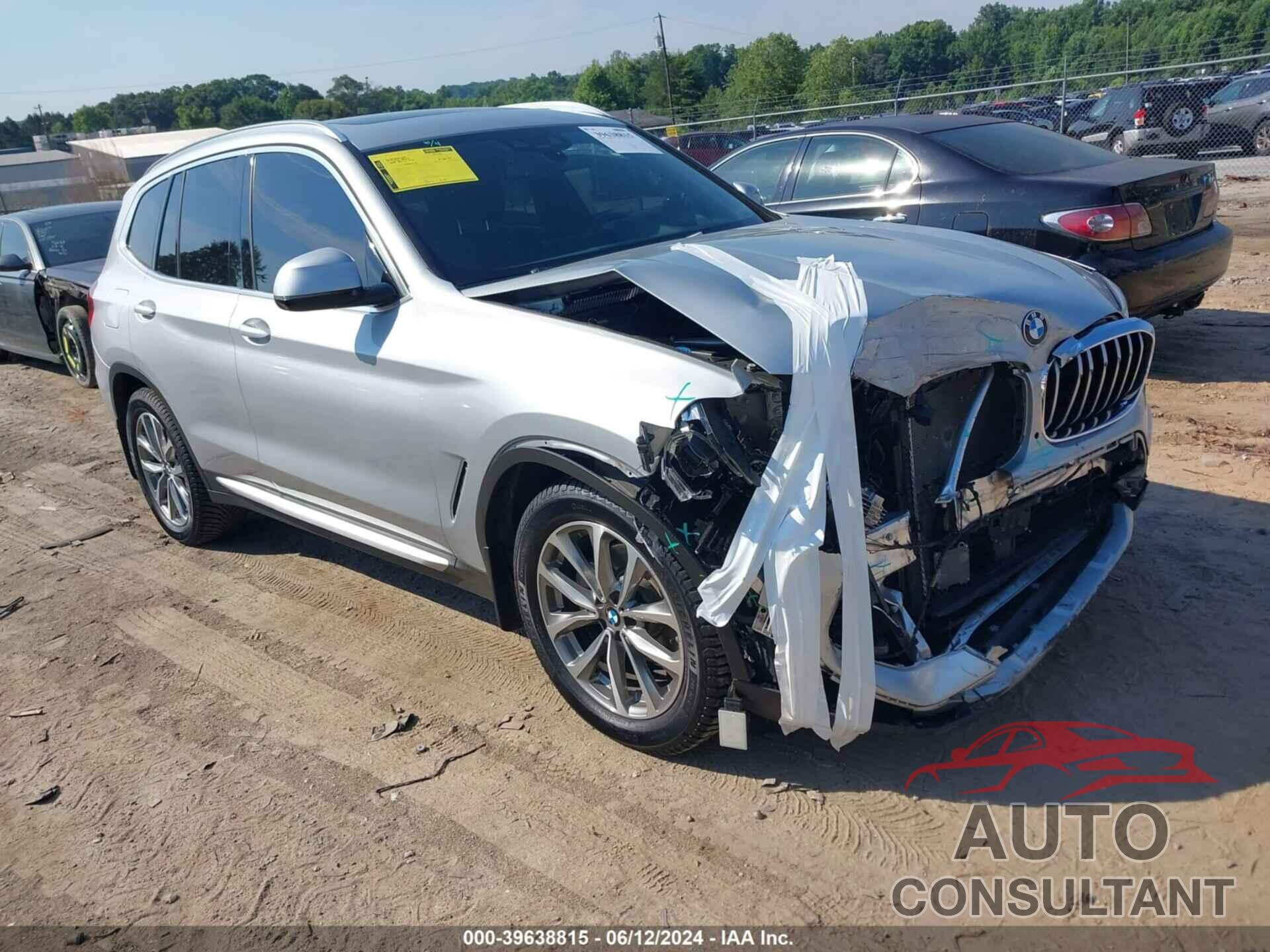 BMW X3 2019 - 5UXTR9C52KLE12535