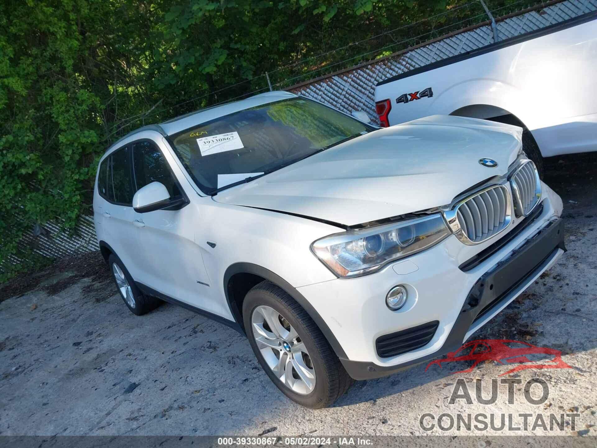 BMW X3 2016 - 5UXWX7C54G0S15248