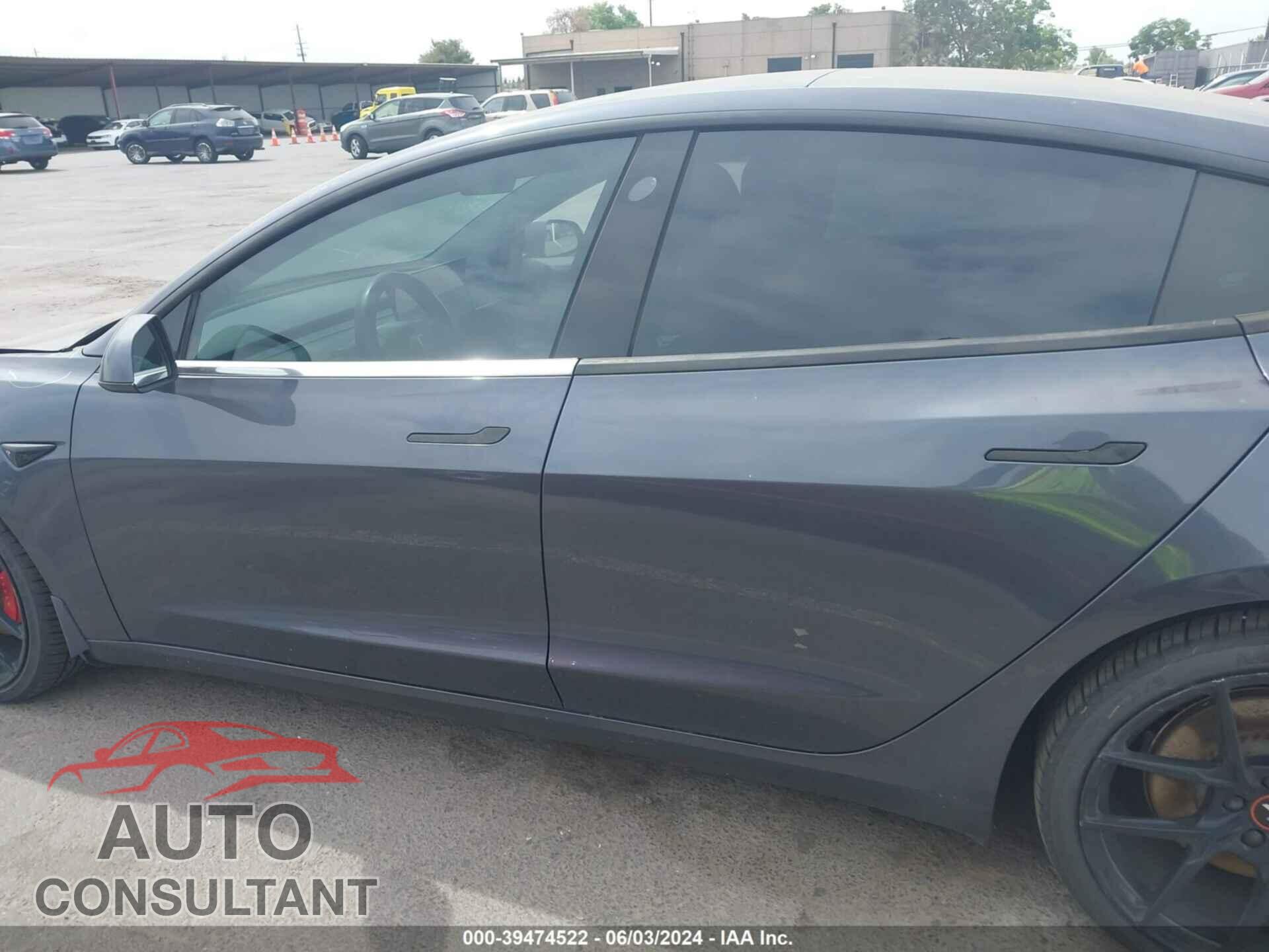 TESLA MODEL 3 2019 - 5YJ3E1EB6KF438430