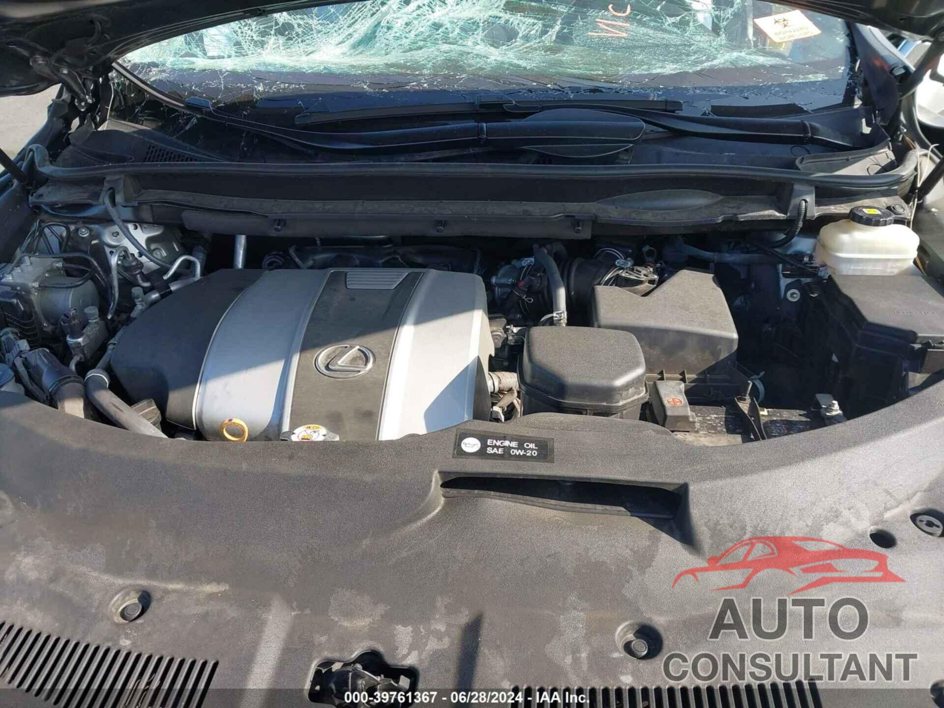 LEXUS RX 350 2018 - 2T2ZZMCA0JC116245