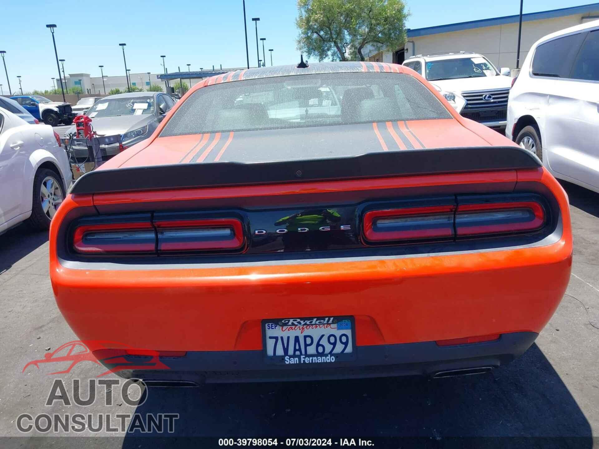DODGE CHALLENGER 2016 - 2C3CDZFJ2GH300770