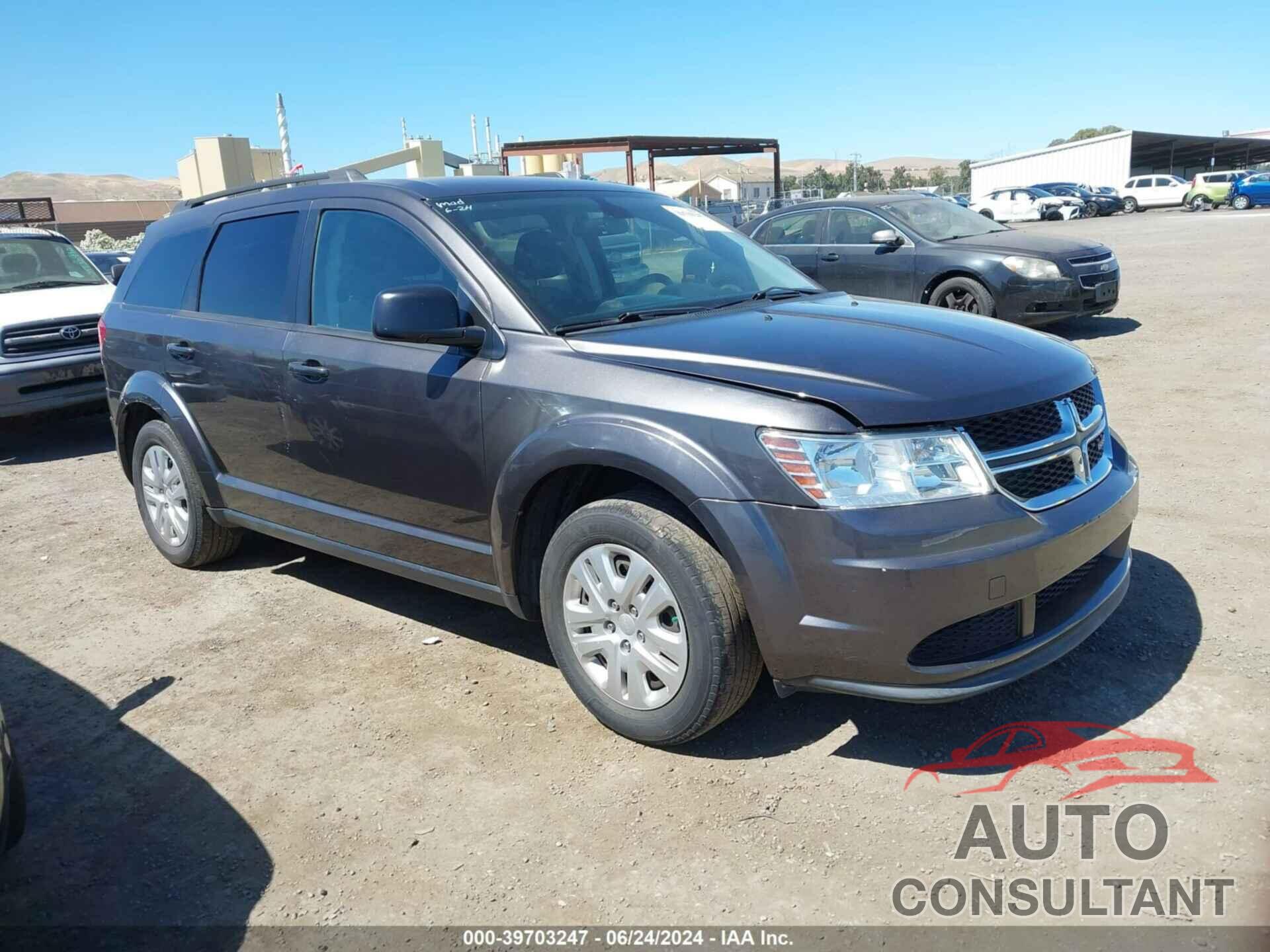 DODGE JOURNEY 2018 - 3C4PDCAB5JT288316