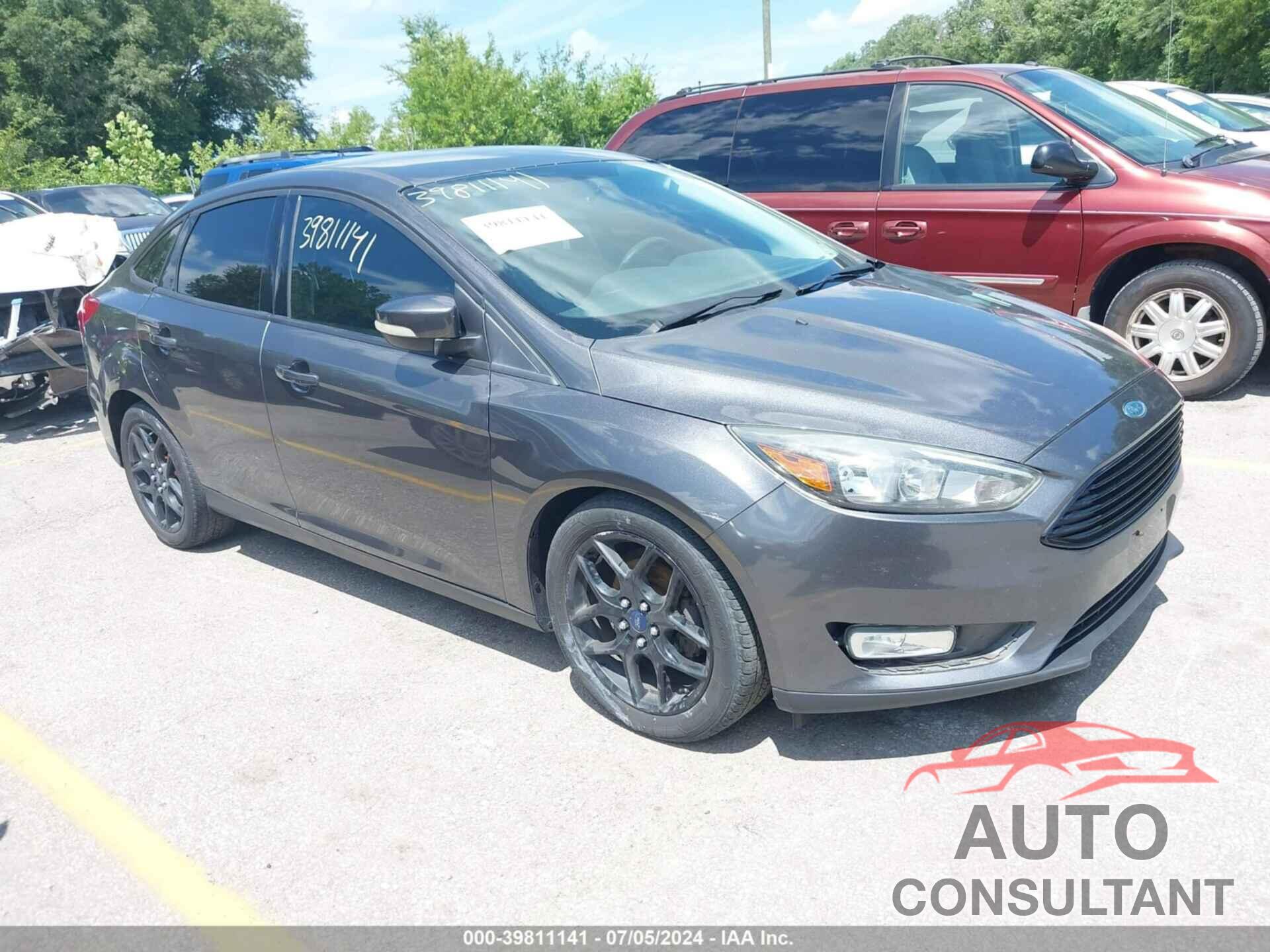 FORD FOCUS 2016 - 1FADP3FE8GL238193