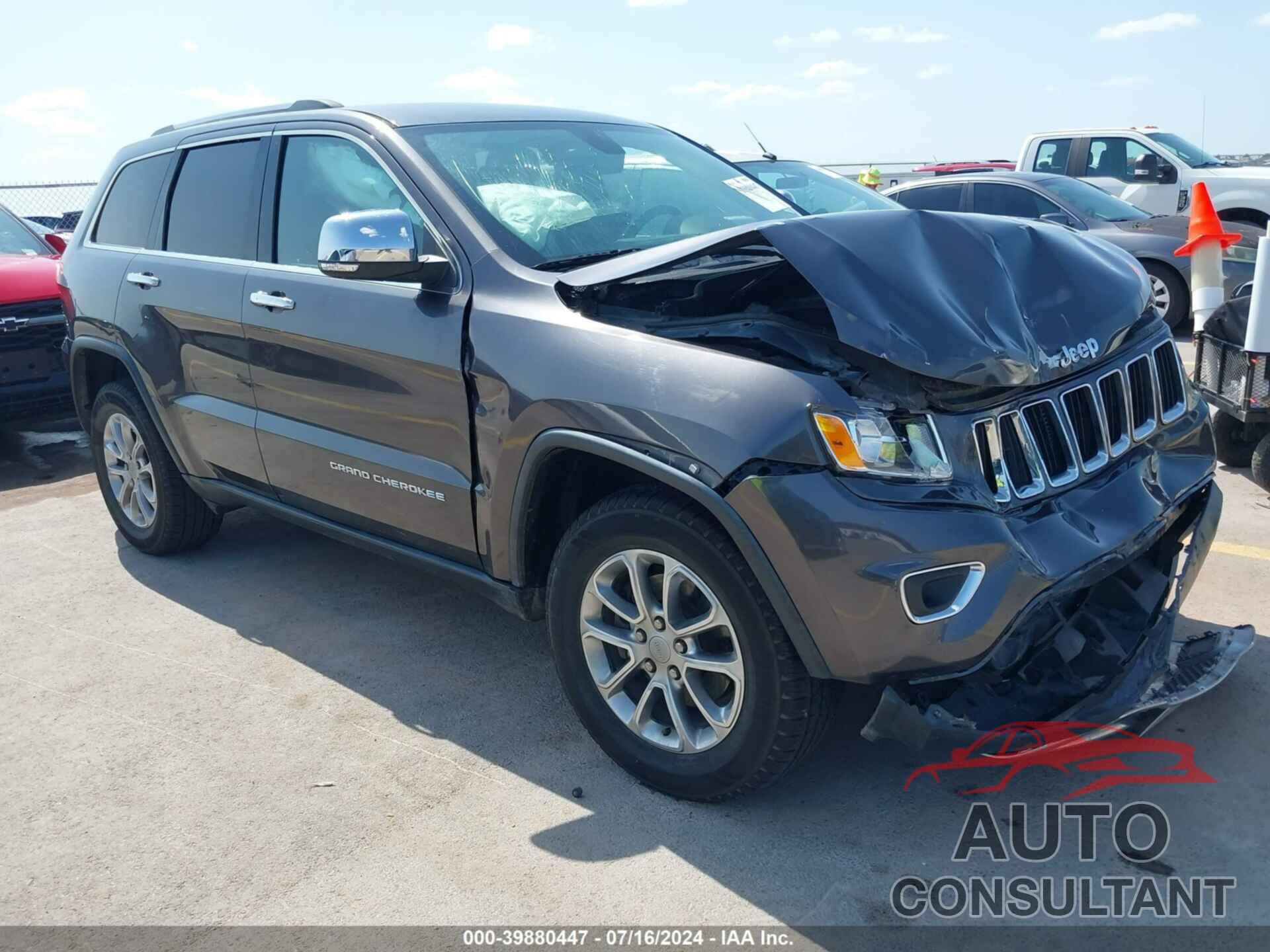 JEEP GRAND CHEROKEE 2016 - 1C4RJFBG2GC323802