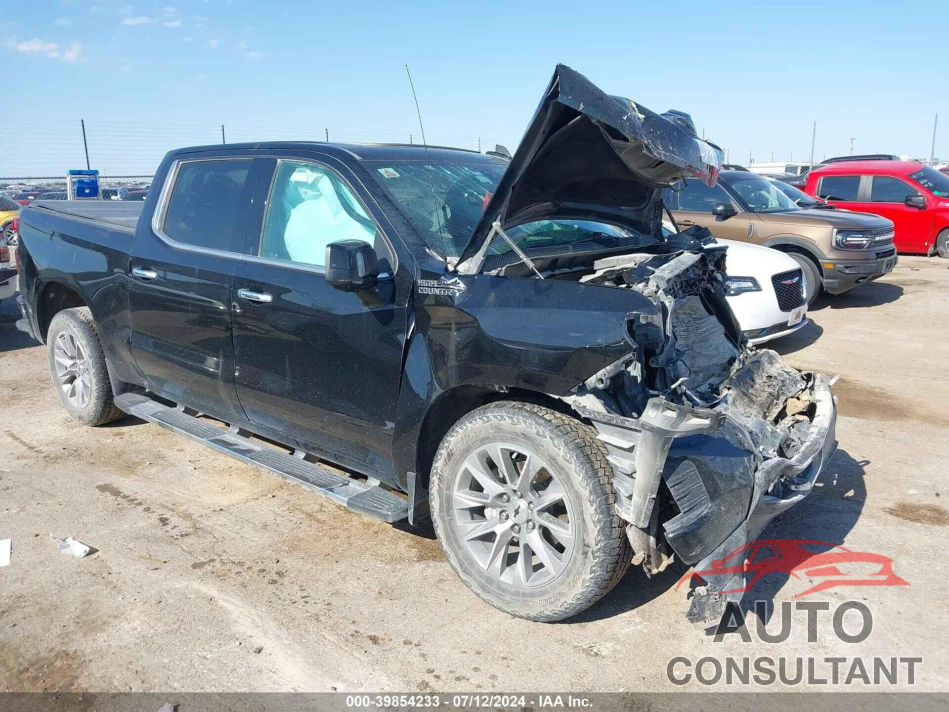 CHEVROLET SILVERADO 1500 2021 - 3GCUYHET1MG156688