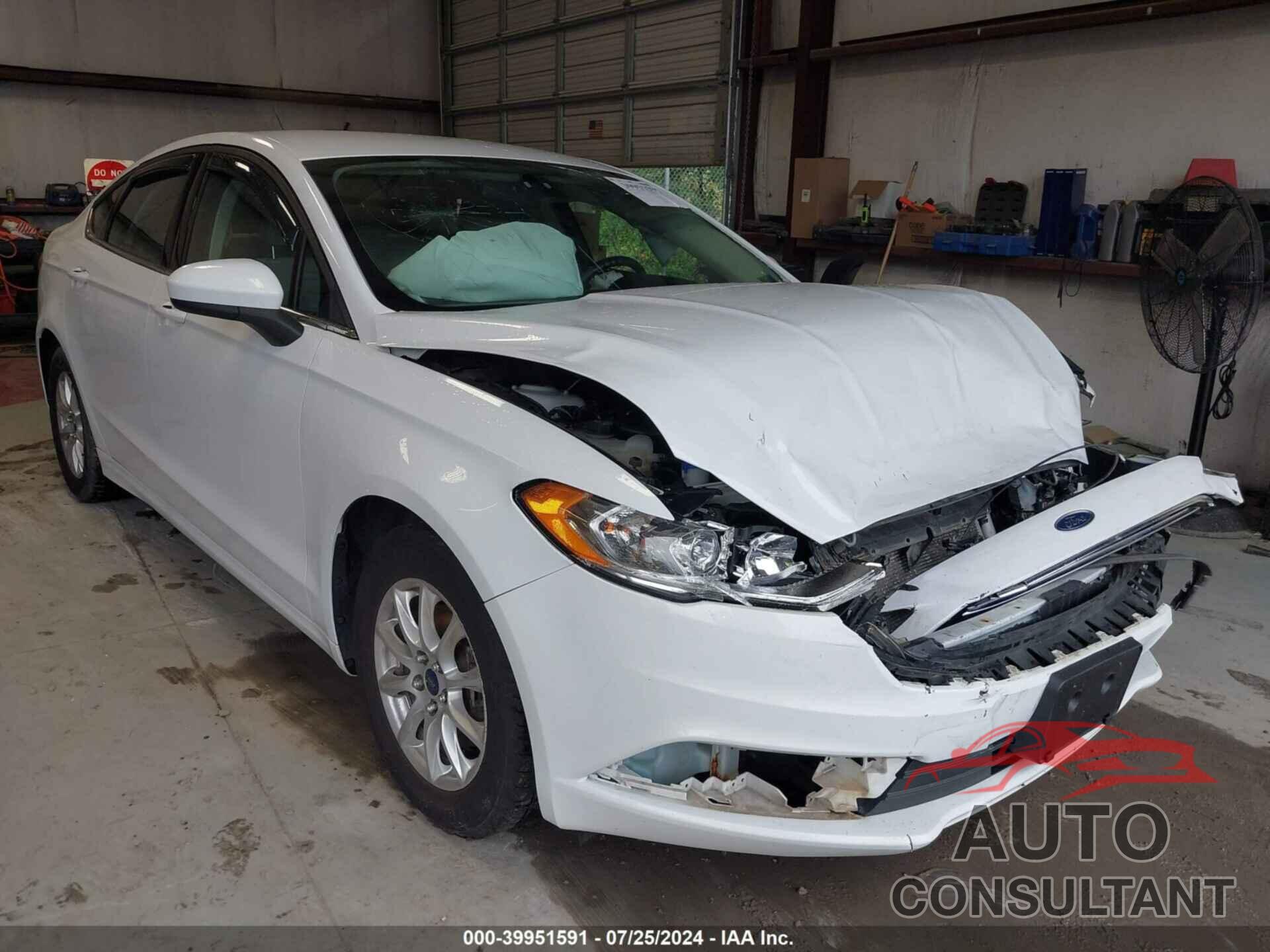 FORD FUSION 2017 - 3FA6P0G72HR318700