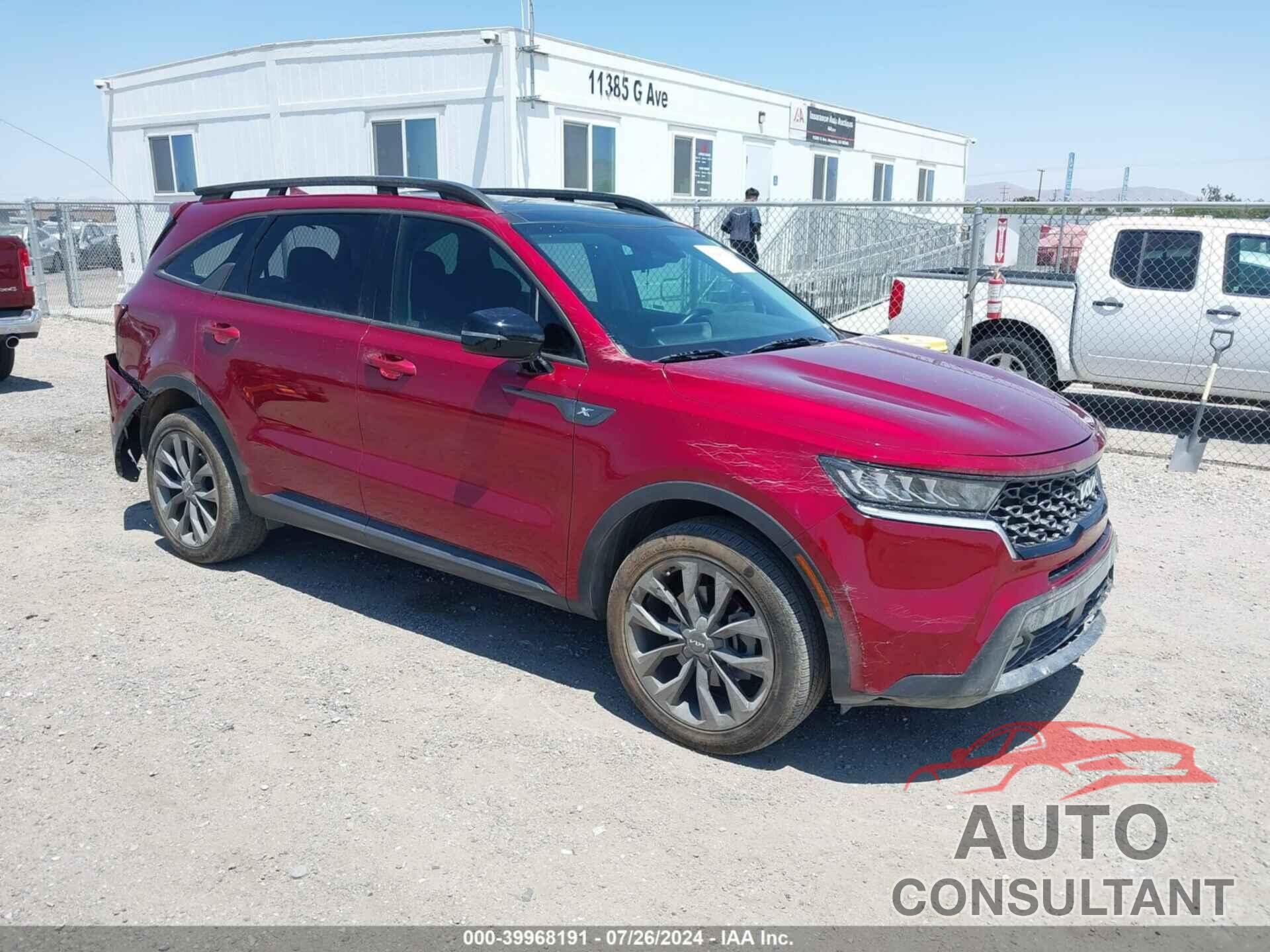 KIA SORENTO 2022 - 5XYRHDLF2NG078949