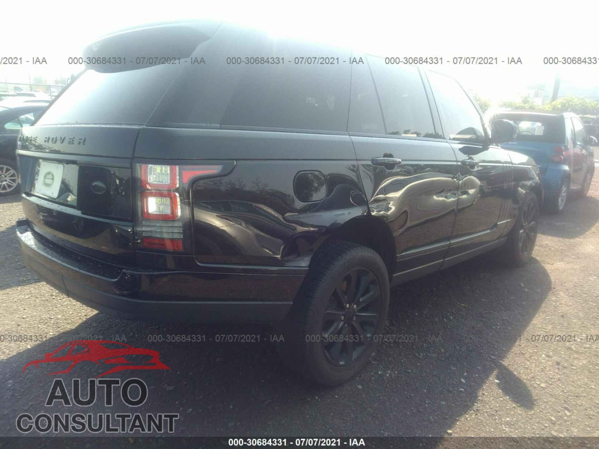 LAND ROVER RANGE ROVER 2017 - SALGS2FK7HA330780