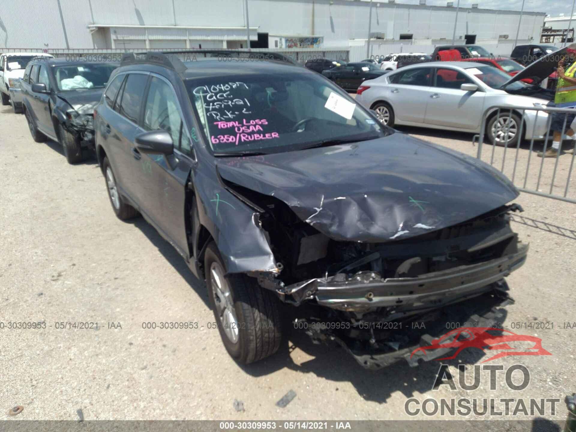 SUBARU OUTBACK 2019 - 4S4BSAFC0K3377970