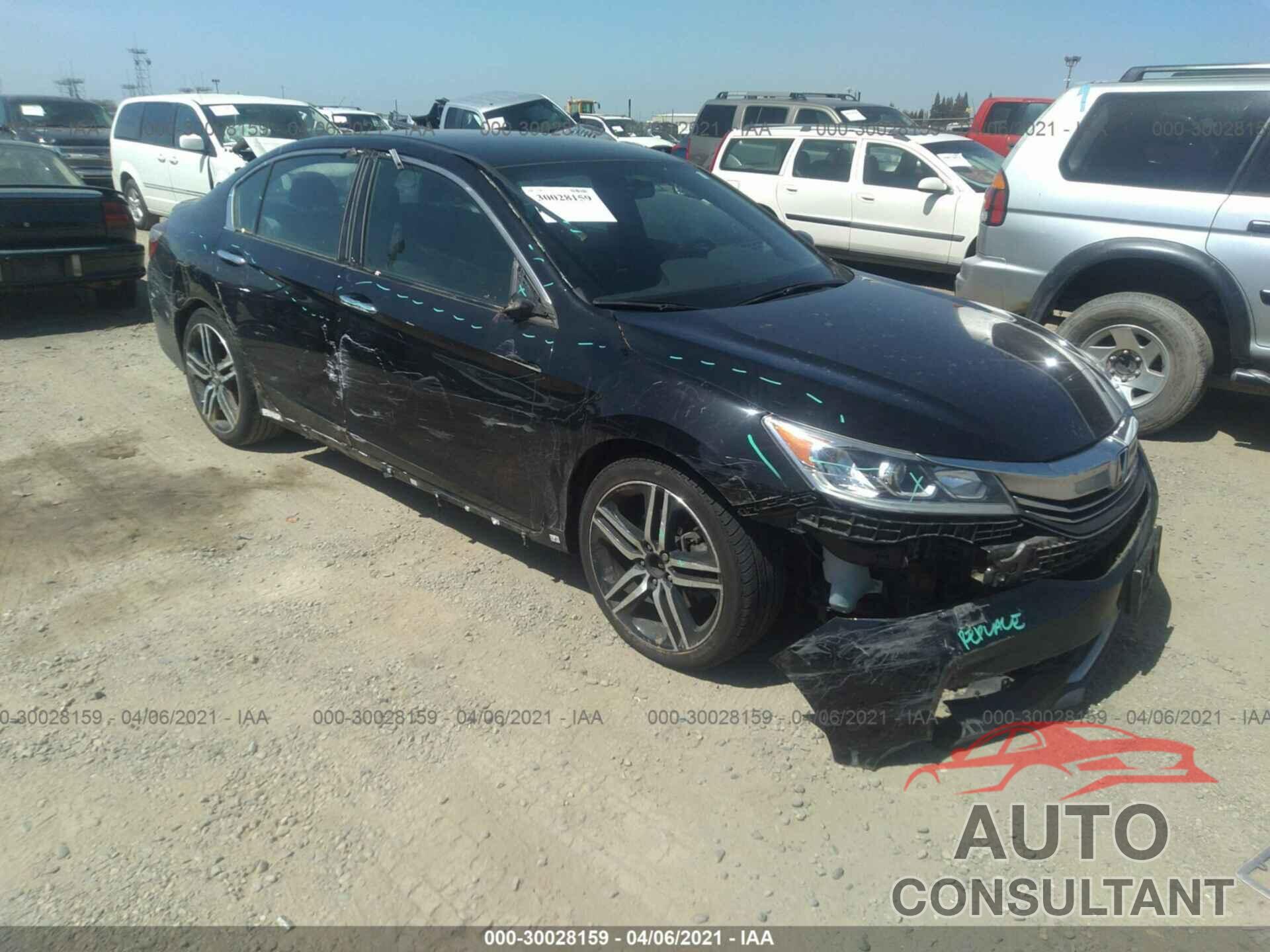 HONDA ACCORD SEDAN 2016 - 1HGCR2F59GA013255