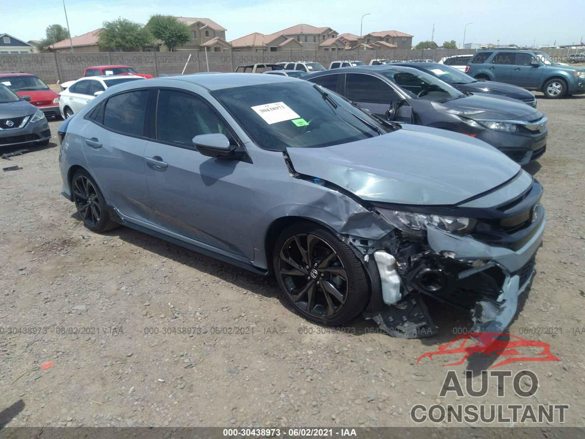 HONDA CIVIC HATCHBACK 2018 - SHHFK7H46JU229661