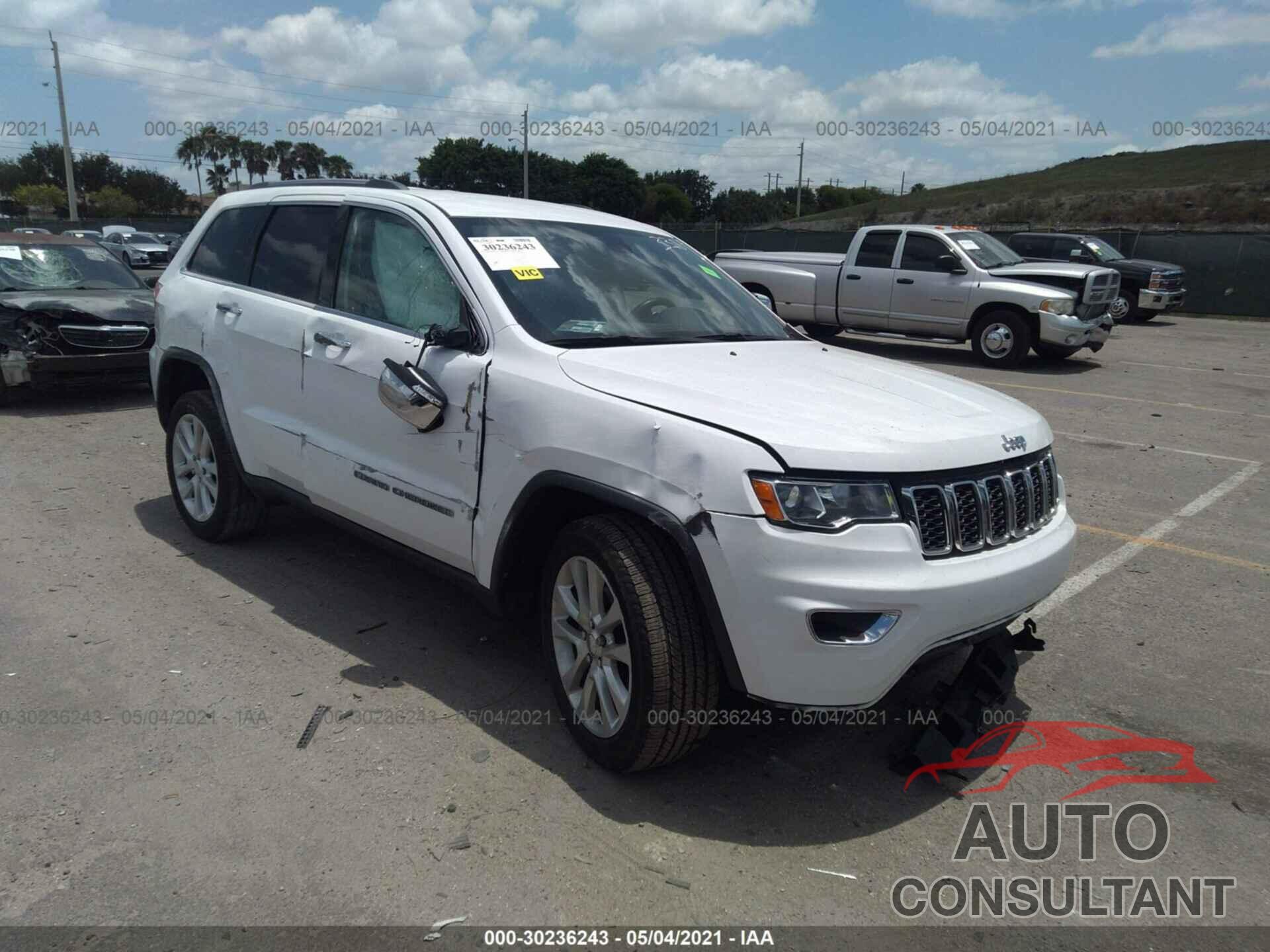 JEEP GRAND CHEROKEE 2017 - 1C4RJEBG3HC923384