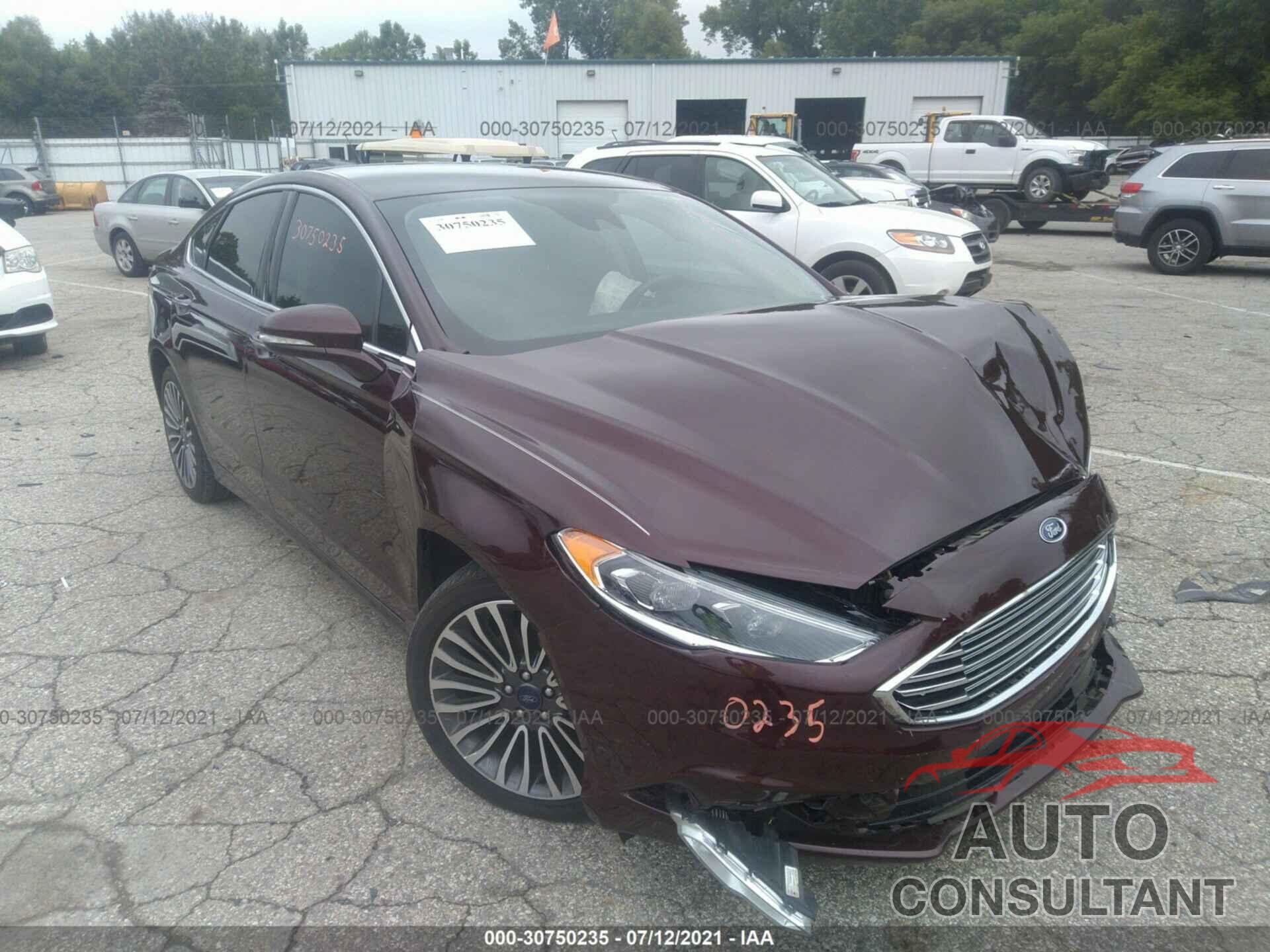 FORD FUSION 2017 - 3FA6P0T90HR194630