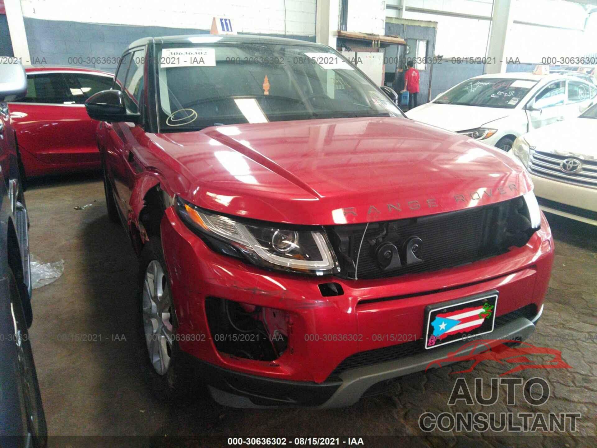 LAND ROVER RANGE ROVER EVOQUE 2016 - 000VP2BG7GH160503