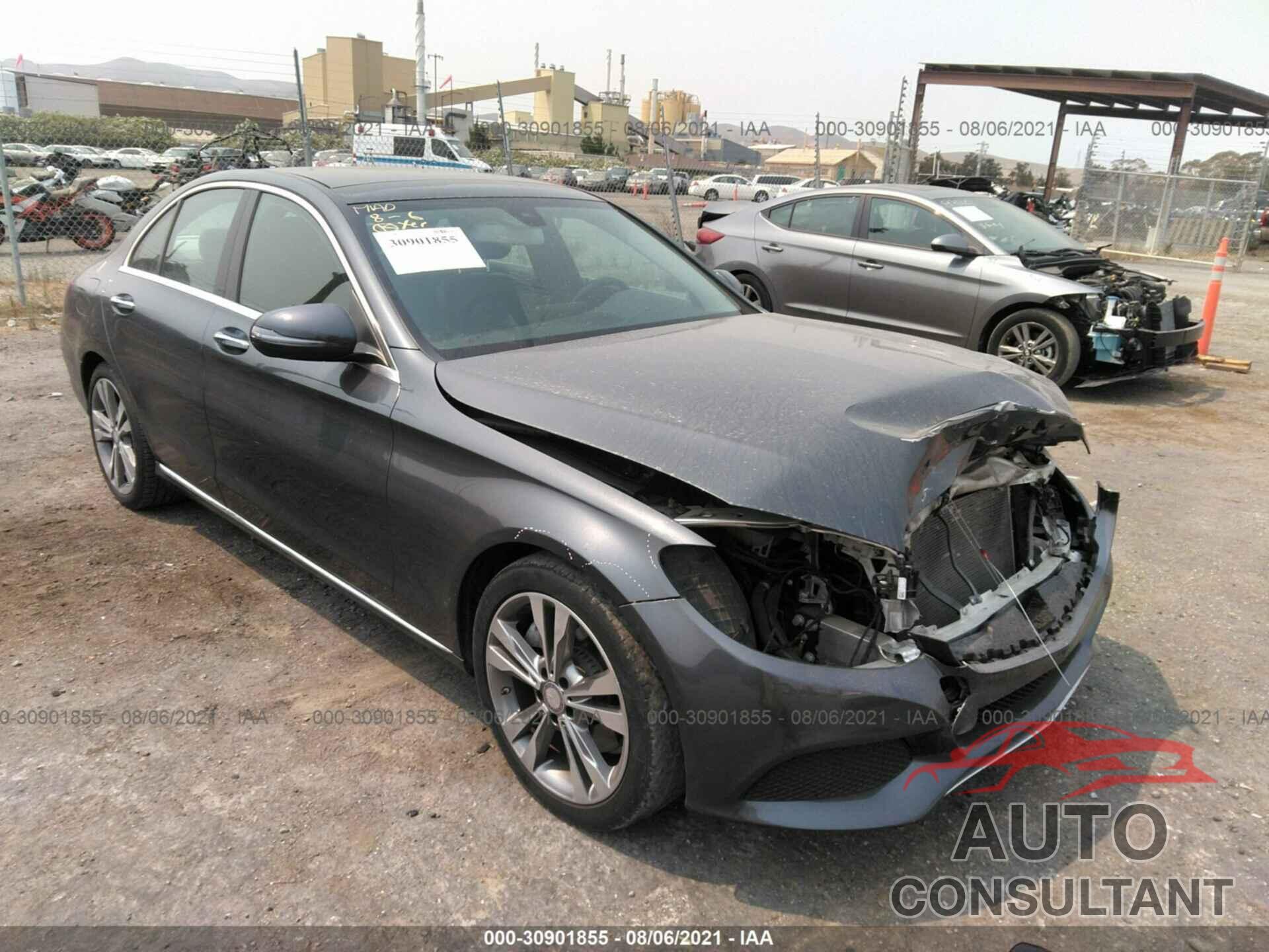 MERCEDES-BENZ C-CLASS 2016 - 55SWF4JB2GU162738