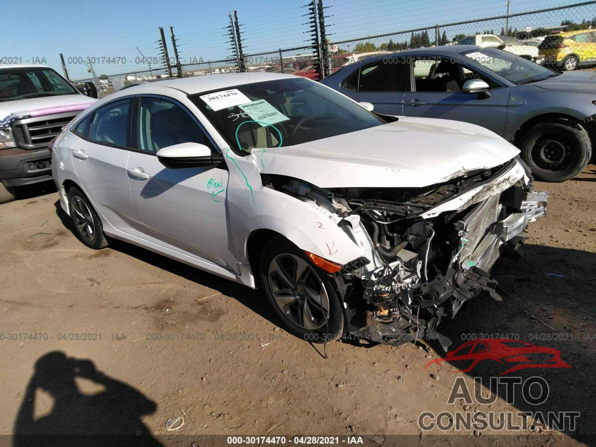 HONDA CIVIC SEDAN 2019 - 19XFC2F67KE210498