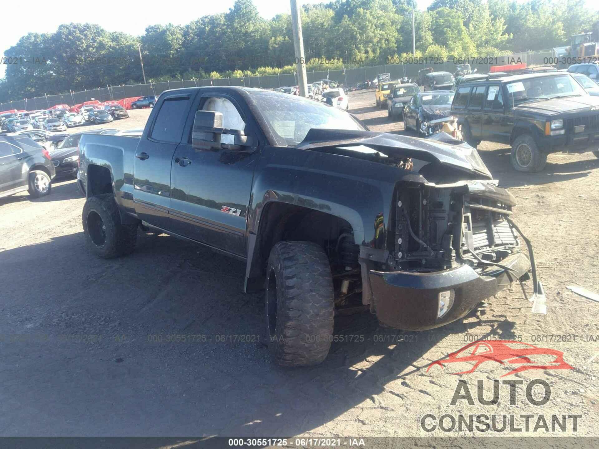 CHEVROLET SILVERADO 1500 2017 - 1GCVKREC9HZ317046