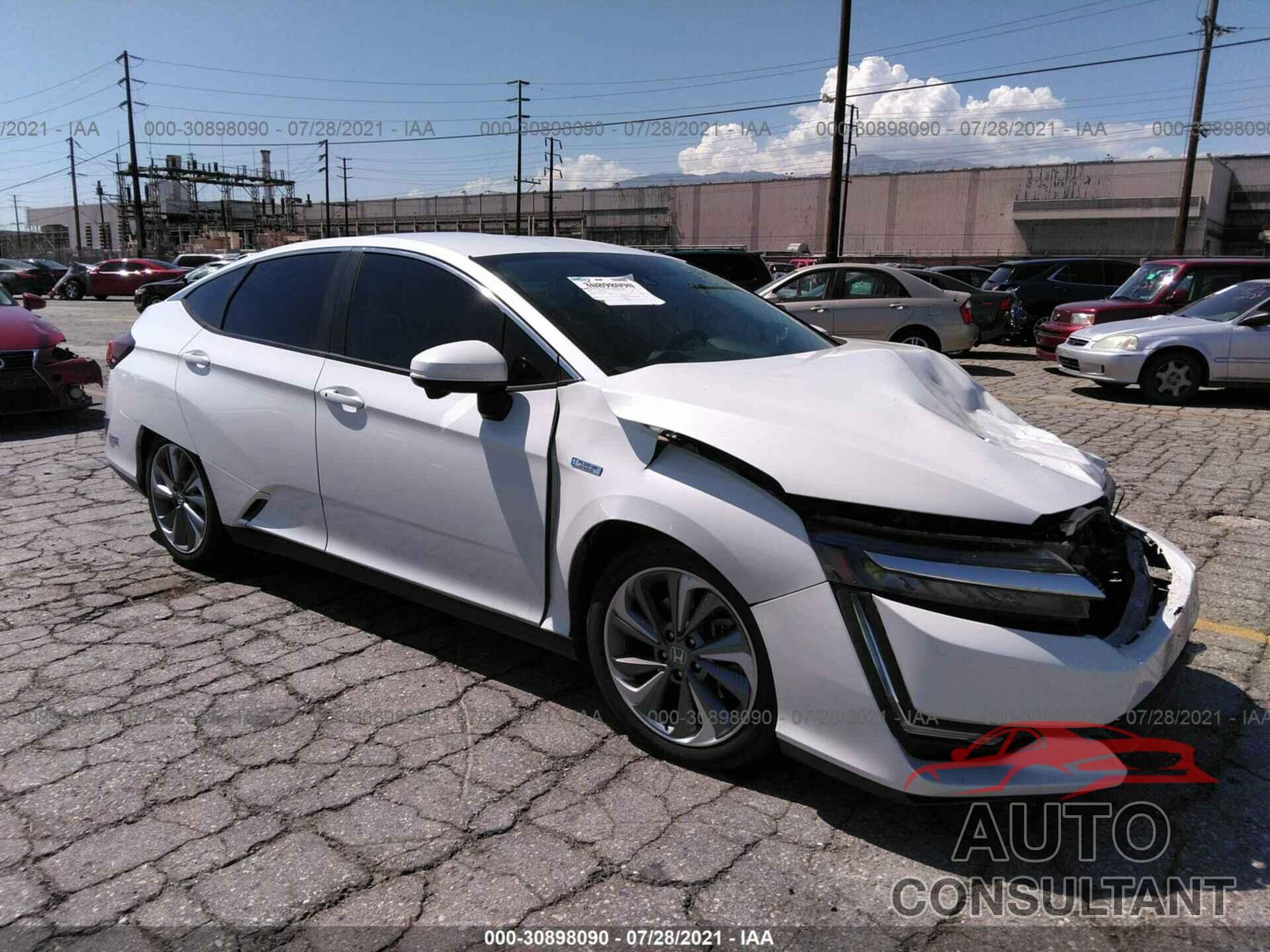 HONDA CLARITY PLUG-IN HYBRID 2019 - JHMZC5F35KC001478